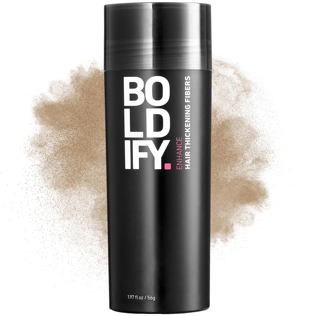 BOLDIFY Hair Fibers (56g) - Fill In Thinning and Fine Hair for an Instantly Fuller, Thicker Look - 14 Shades for Women & Men - Medium Blonde