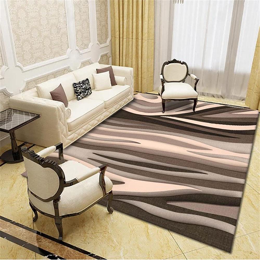 Tapis enfant garçon pour chambre ambiance Brown Gravity douillette