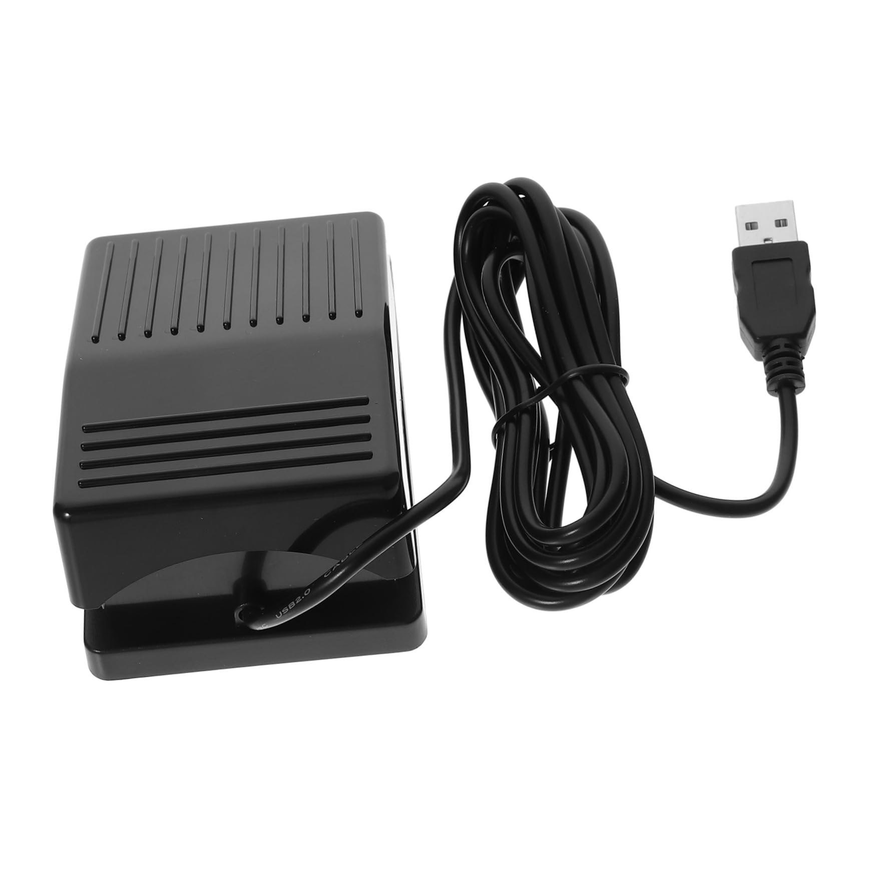CIMAXIC Foot Switch Pedal Anti-skid Surface Foot Operated Pedal Controller for Gaming Black