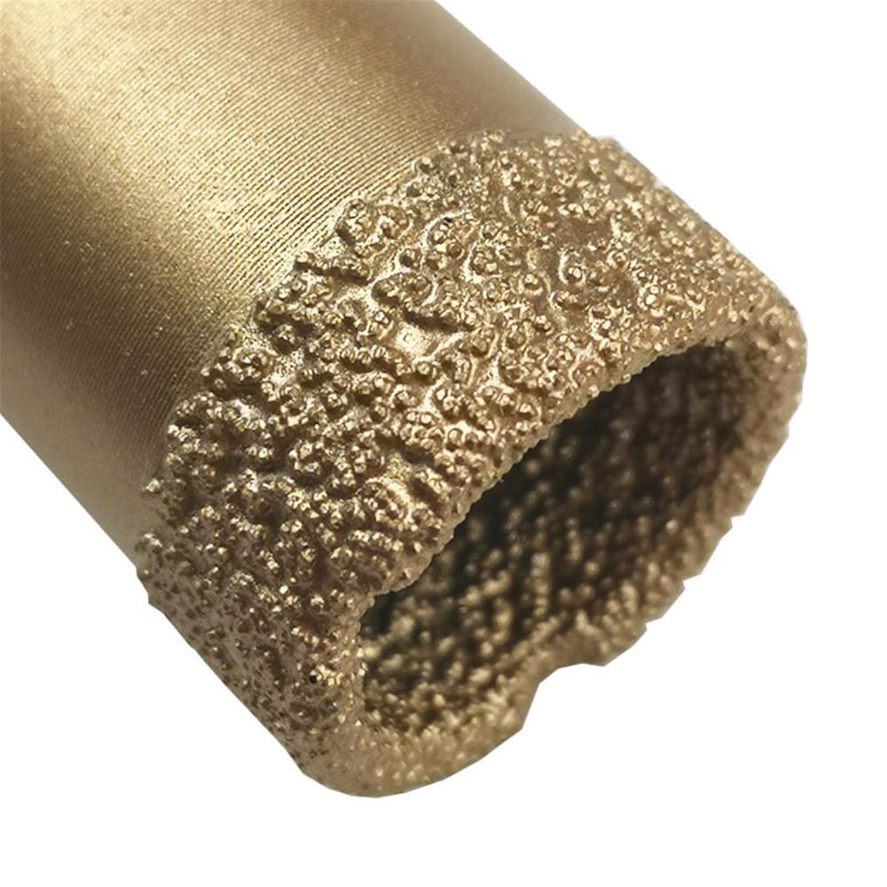 Rosca M14 6-100 mm Brocas de perforación de diamante soldadas al vacío Brocas para azulejos de porcelana Mármol Piedra Abridor de mampostería Sierra perforadora, 70 mm