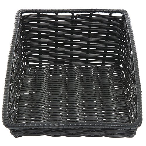 Hubert K423-20FT BLK Tapered Black Produce Basket cover