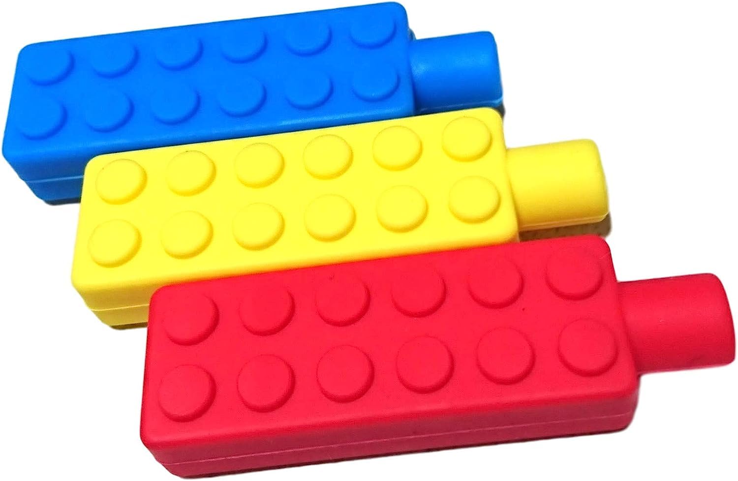 3色セット 噛む ペン 鉛筆 キャップ 噛み癖 鉛筆トッパーセット えんぴつキャップ 自閉症 噛むおもちゃ 知覚 男の子 女の子 口腔モーター必要