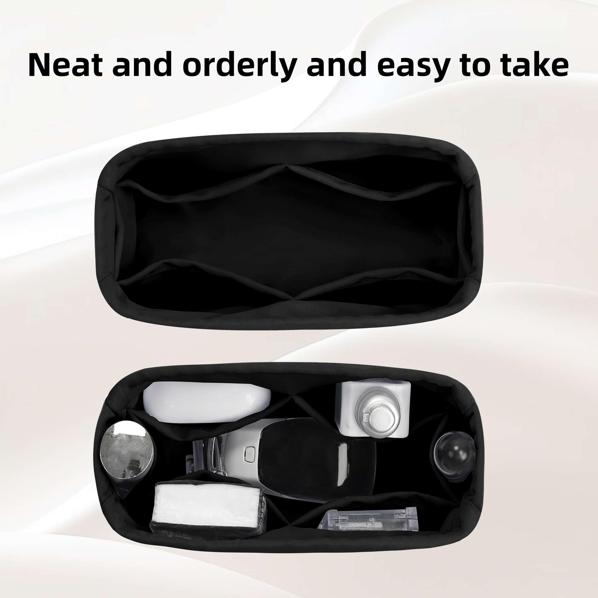 Amazon.com: DGAZ Silk Purse Organizer Insert for Hermes 24/24 Bag