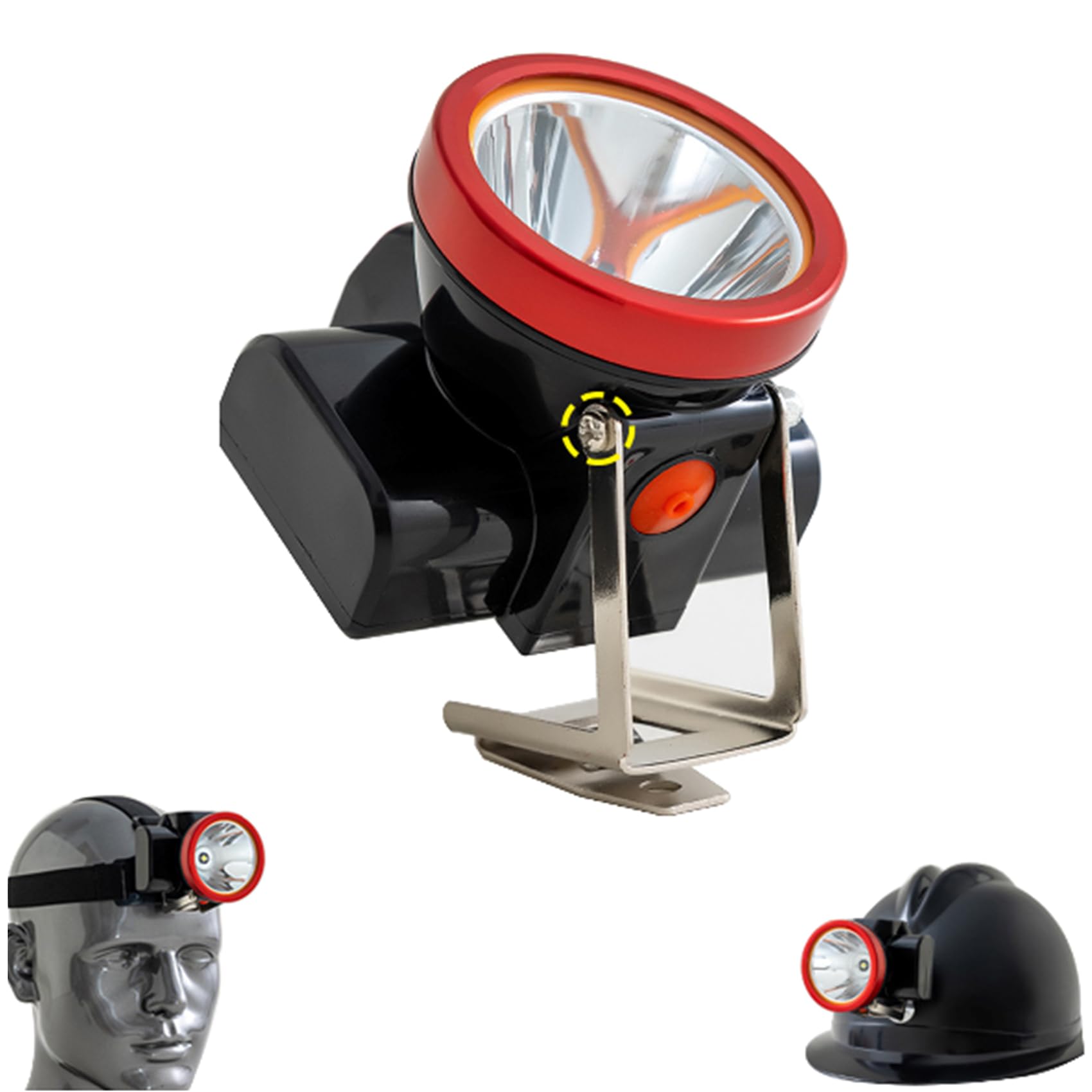 45W Wodoodporna Lampa Górnicza LED o Wysokiej Jasności, Odporna na Wybuch, Lampa Górnicza do Kasku dla Profesjonalnych Prac Na Zewnątrz