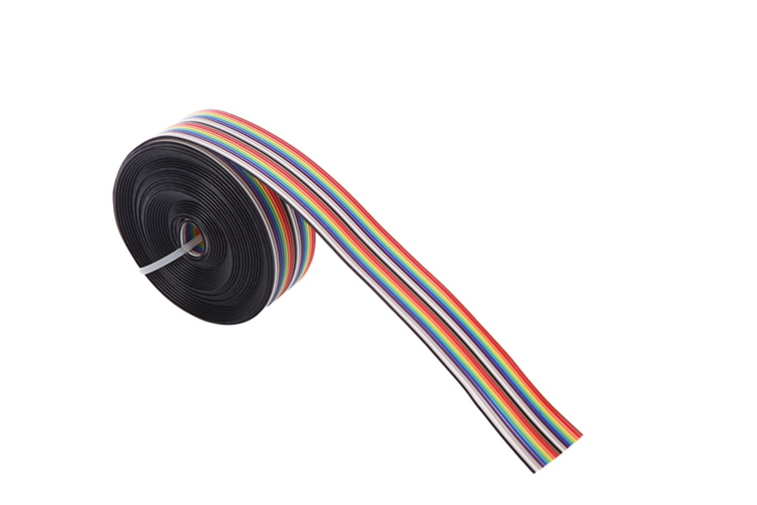 Glarks 3 m/3 m 10/14/16/20 filo colore dell' arcobaleno a nastro piatto IDC cavo kit per 2.54 mm connettori