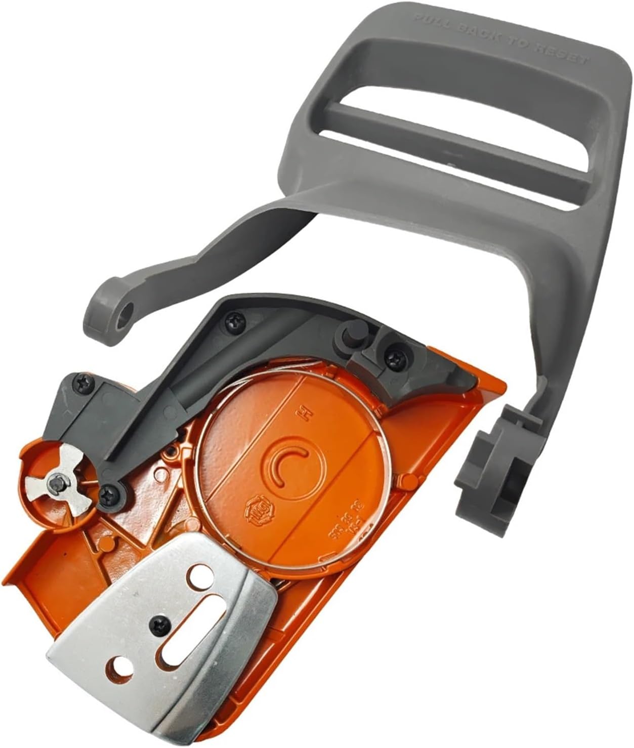 Brake Clutch Side Cover Front Guide Handle Hand Kit for 350 340 345 353 Chainsaw Parts 537 10 78 01, 537 10 78 01