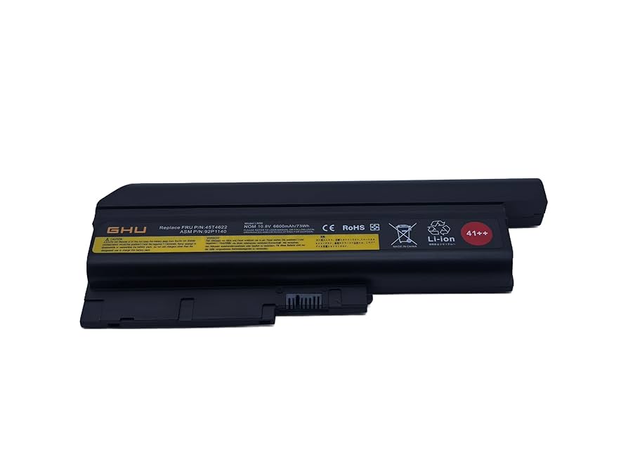 ThinkPad バッテリ　42T4621 Amazon.com: GHU New Laptop Battery 41++ Replacement for