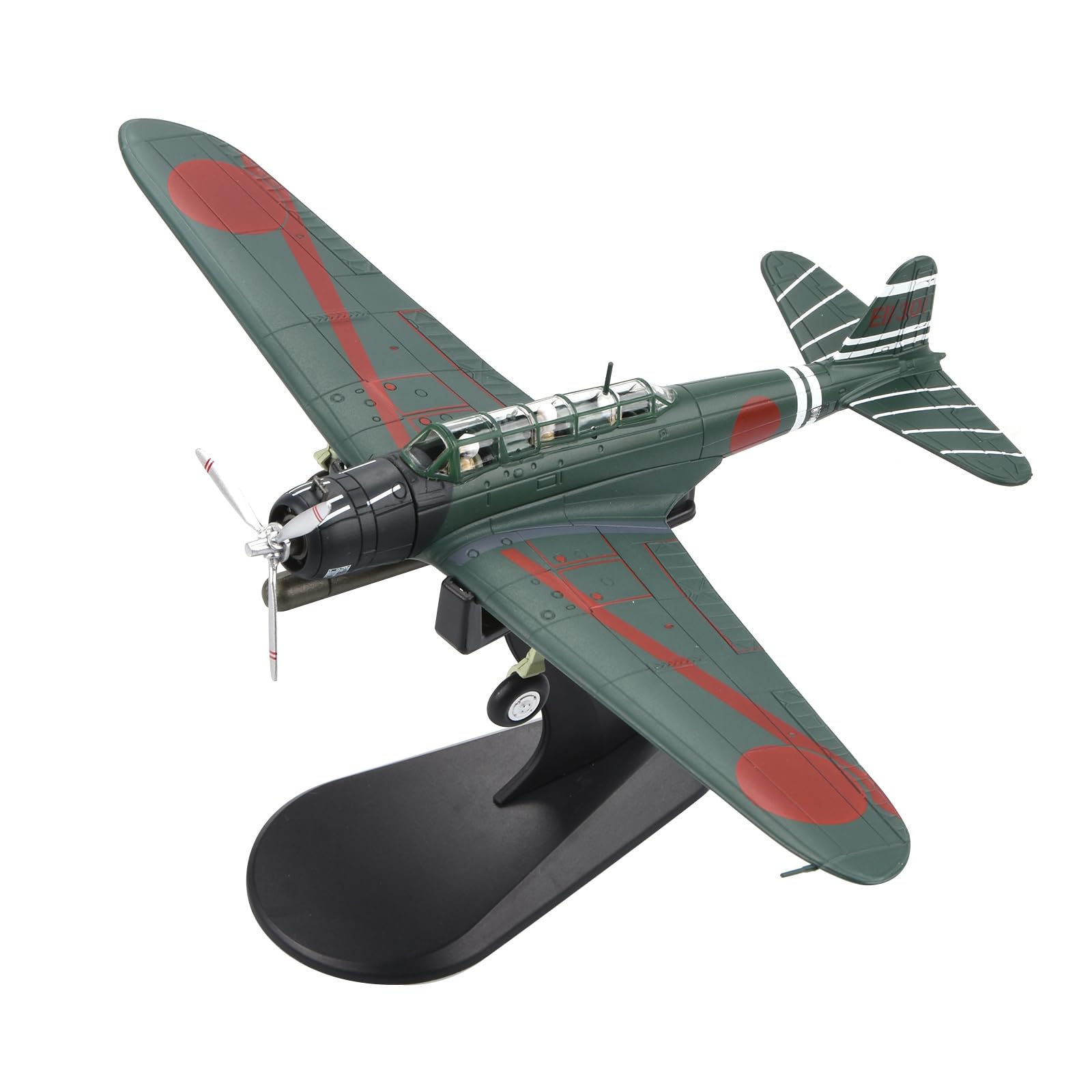 CHICHIYANG 1:72 Scala Seconda Guerra Mondiale Marina Giapponese Tipo 97 B5N2 Kate Carrier Torpedo Bomber Modello per Ragazzo Adulto Regalo di Compleanno Regalo