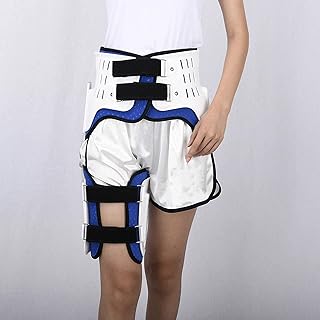 Knee Orthopedic Immobilizer, Adjustable Full Leg Brace, Hip Knee Ankle Foot Orthosis Braces with Walking Boots, Support Lower Limbs Orthosis for Fracture Fixation Cartilage Injury