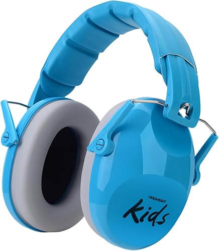 Miniatura 1 de PROHEAR 032 2.0 Auriculares con cancelación de ruido para niños, reducción de ruido de 25 dB, orejeras sensoriales ajustables de protección de oídos