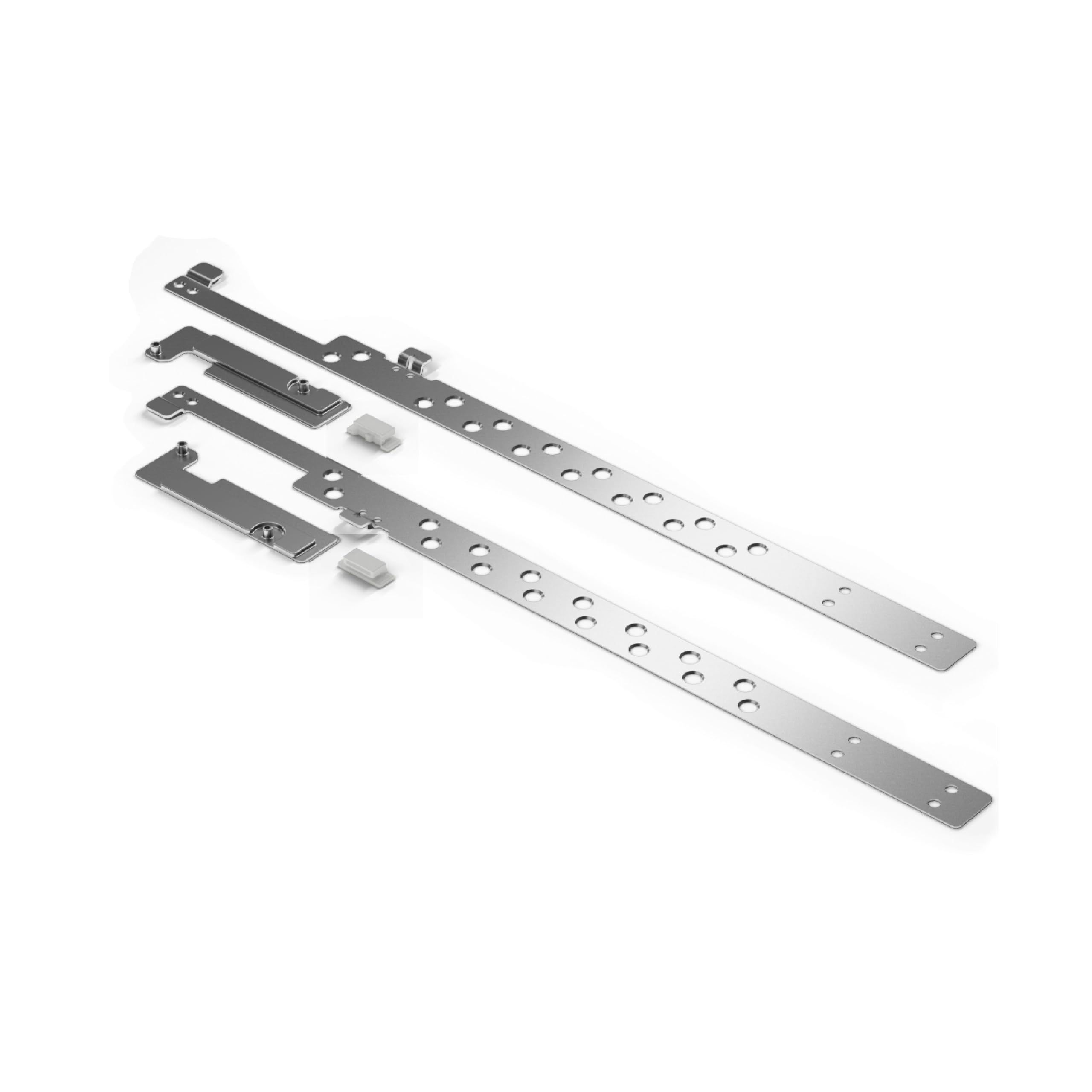 Bosch SGZ8BI01 Befestigungsschiene für aufgedoppelte Möbelfronten, zusätzliche Halterung, flexible Lösung, passend für 45 cm oder 60 cm breite, vollintegrierte Geschirrspüler mit Varioscharnier