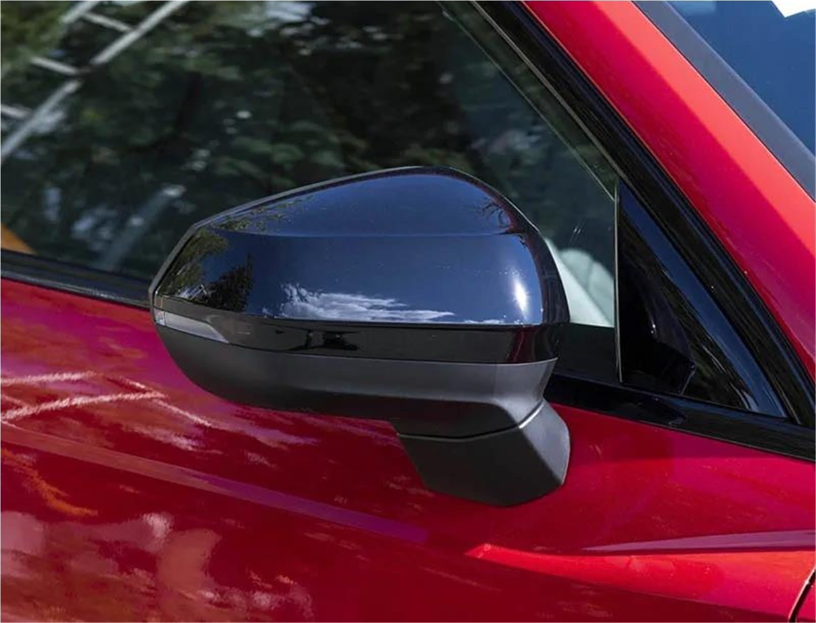 Carcasa 2 Carcasas Exteriores Para Retrovisores De Coche Para Q2, Q3, F3 (2017-2021) Carcasa De Repuesto Para Retrovisor Lateral En Negro Brillante Cubierta del retrovisor