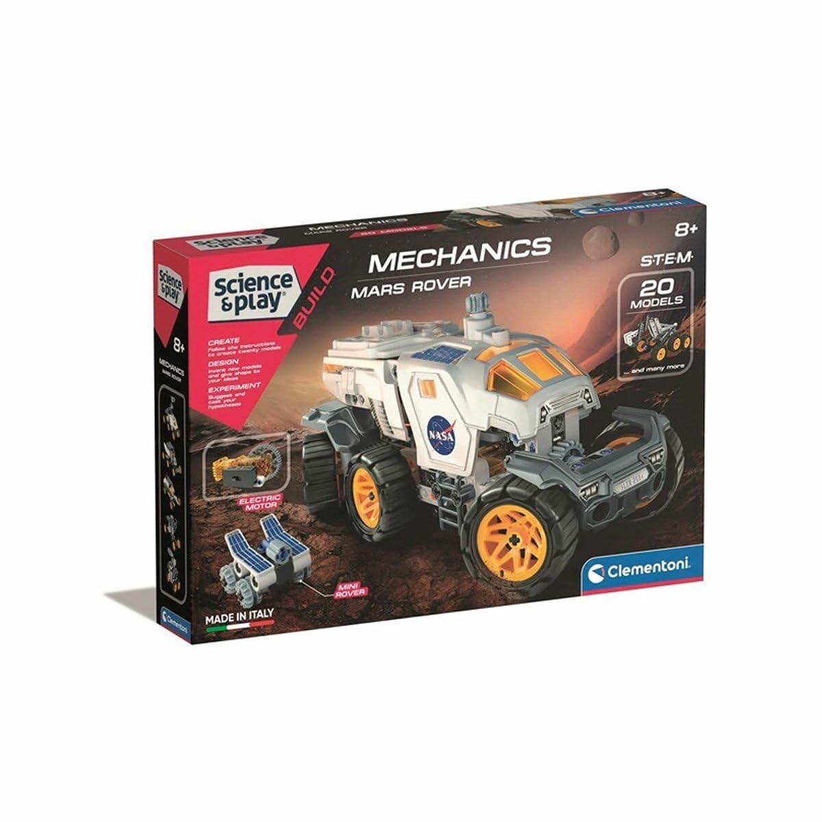 NASA Mars Rover Kit | Over 230 Interchangeable Parts | Construct 20 Creative Models | Dim…