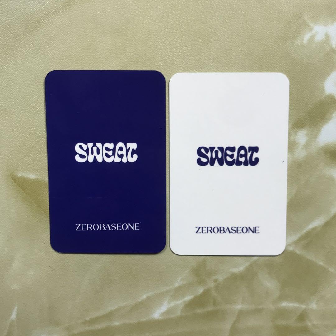 ZB1 ぜべワン SWEAT サノク エムカ リッキー事前収録 トレカ2枚セット