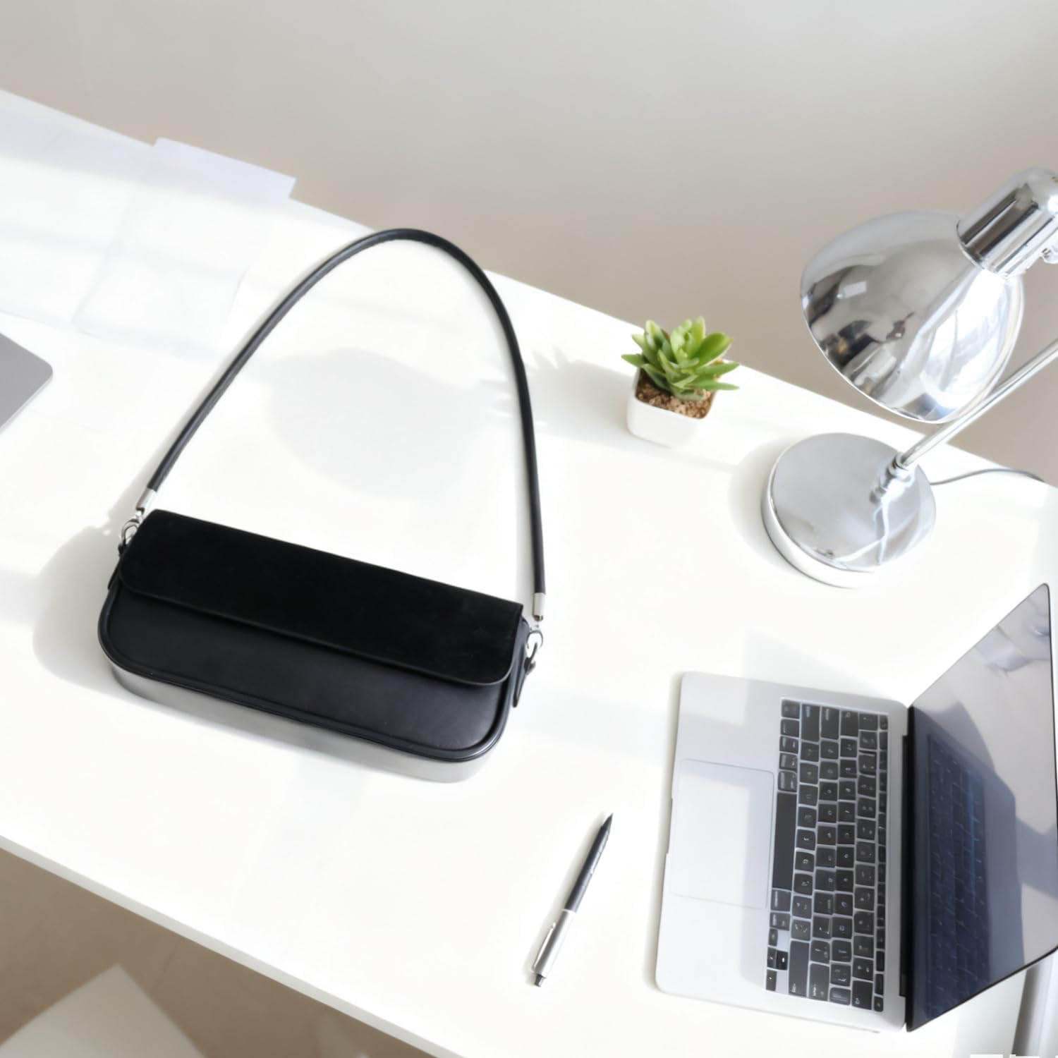 Black Suede Satchel-Style Shoulder Crossbody Bag for Women, Anti-Theft Flip Cover with Zipper - Sleek Black Suede Handbag