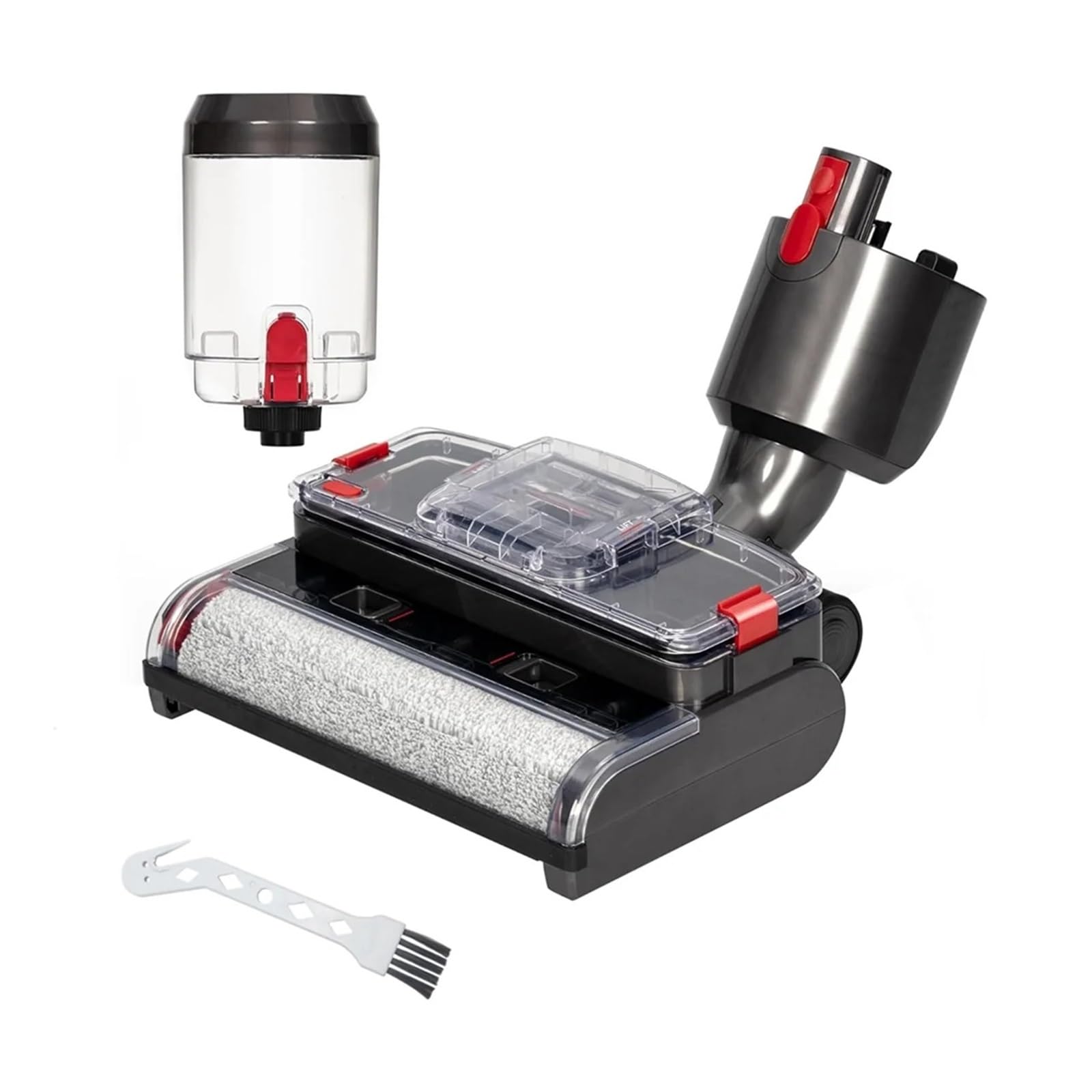 Electric Wet Dry Mopping Head Compatible For Dyson V15 V8 V7 V10 V11 Vacuum Cleaner Automatic Cleaning Roller Brush For Hard Floors