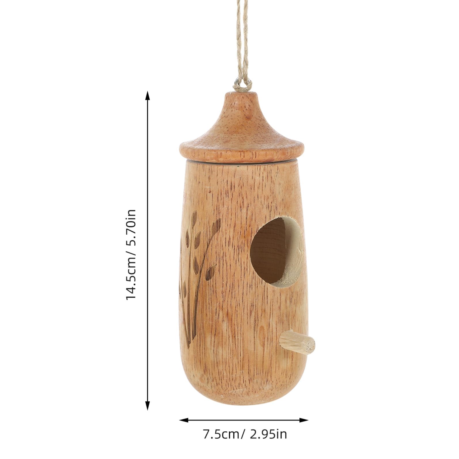 minkissy 2stücke Hängender Vogelfutterspender Für Garten Balkon Robuster Futterspender Für Wildvögel Dekorative Gartenidee Zum Anlocken Von Vögeln Spielzeug Für Gefiederte Freunde