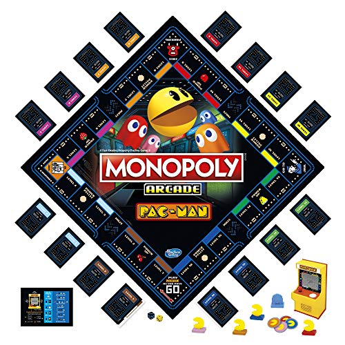 Jogo Monopoly Arcade Pacman - E7030 - Hasbro