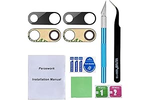 iPhone 6s Plus Rear Camera Replacement (OEM Back Lens Glass with Adhesive and Toolkit)