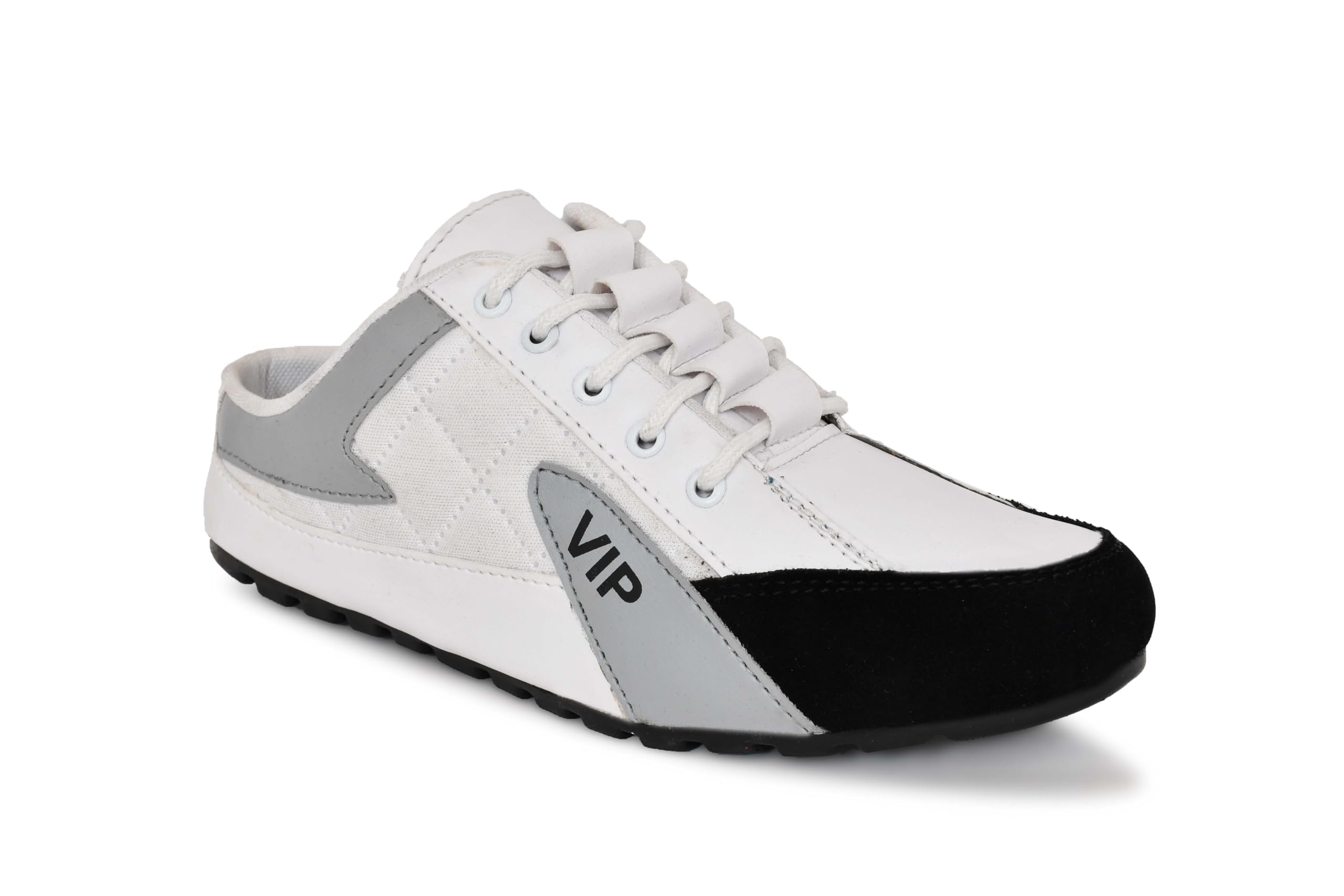 OZJI Mens Lace-Up Heavy Look Slip-On Detail Shoes White, 9 UK (B0CJK1TMRG) Amazon Price History, Amazon Price Tracker