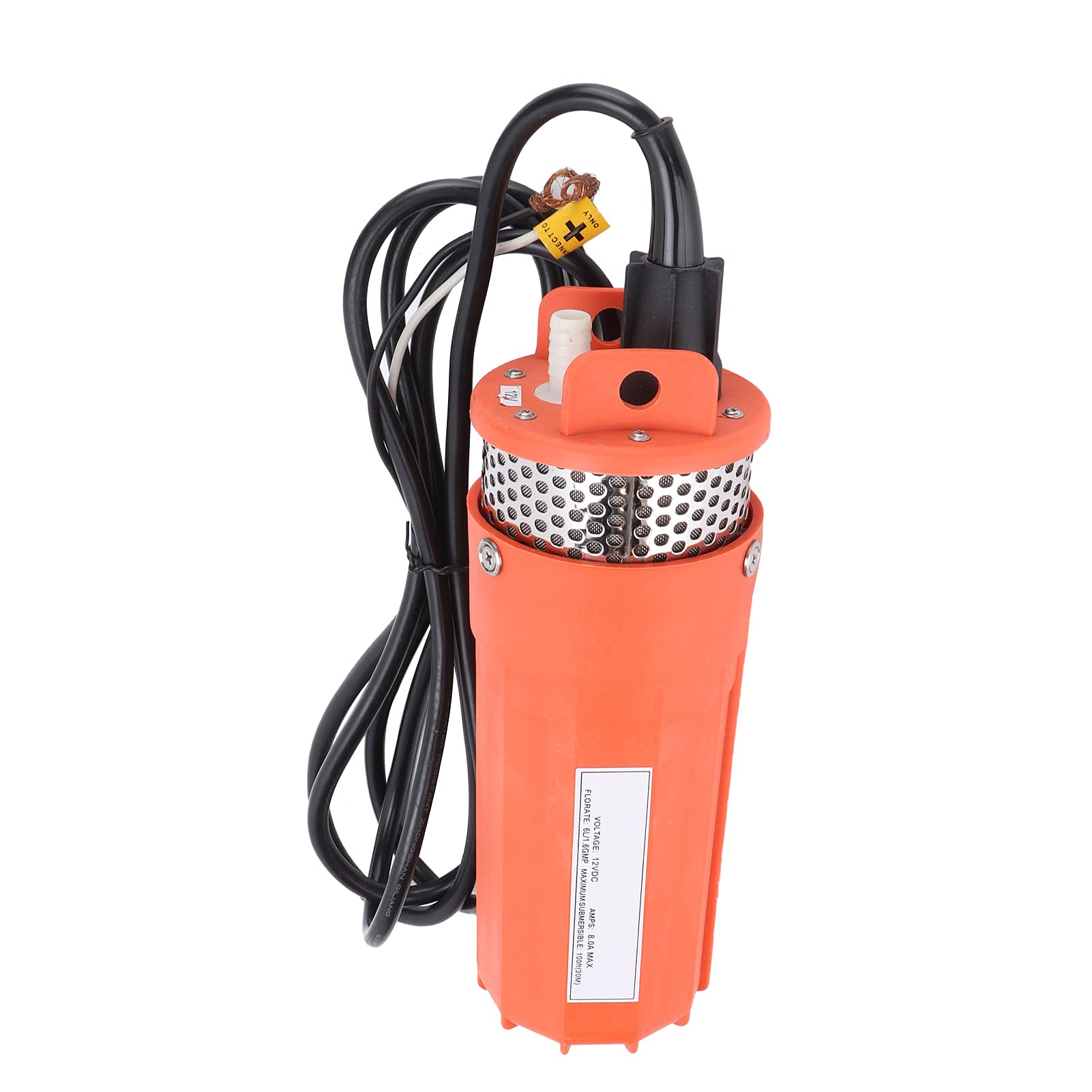 Pompa Sommergibile Efficiente Ad Alta Portanza Grande Portata per Fiume Esterno Pompa a Energia Solare DC 12V per Laghetto da Giardino