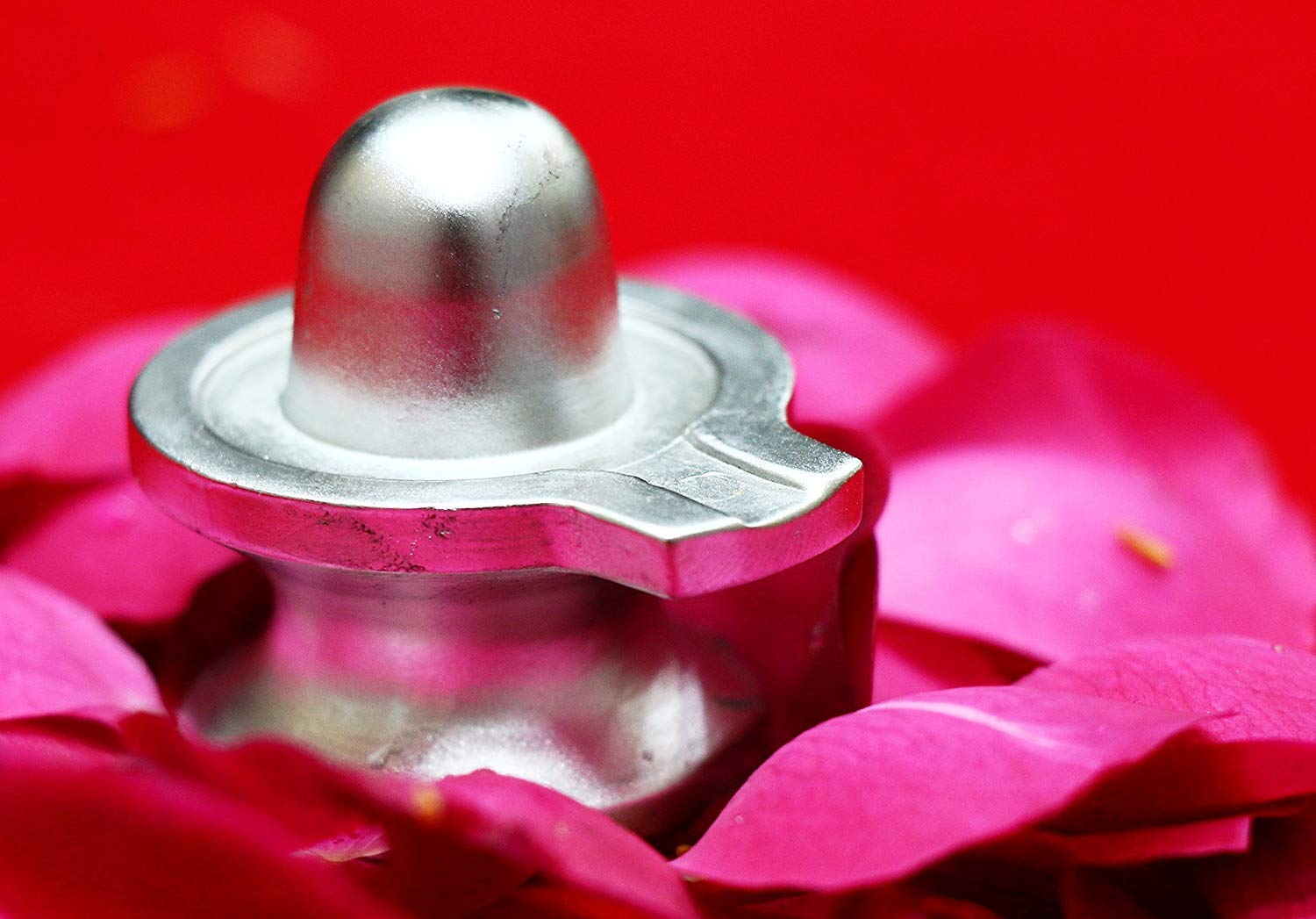 RUDRADIVINE Mercury Para Parad Shilvinga/Real Siddha Shivling (Big -150-175 g, Silver)