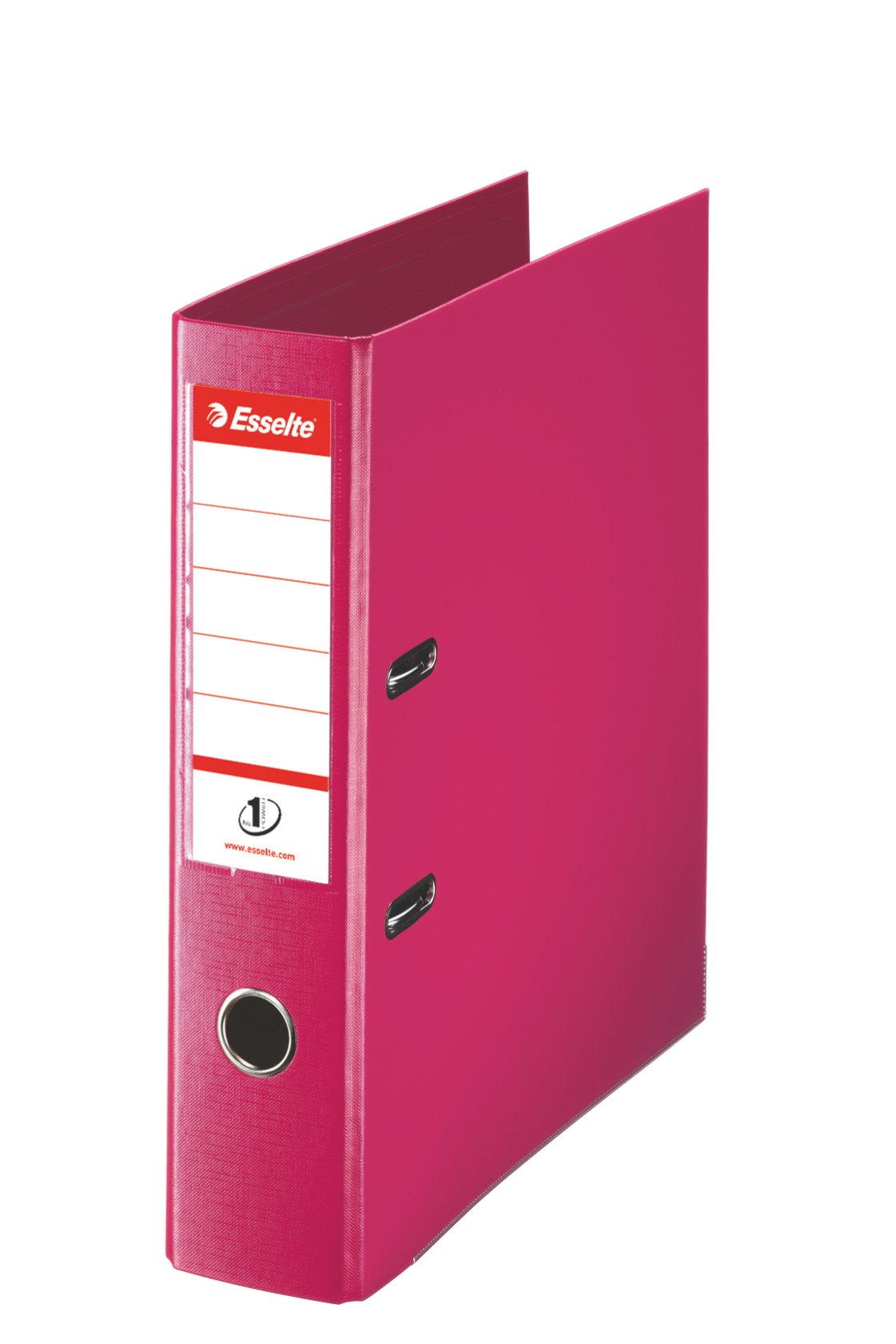 Esselte No.1 Power A4 Lever Arch File with 75 mm Spine - Fuchsia Pink, Pack of 10 — image 1