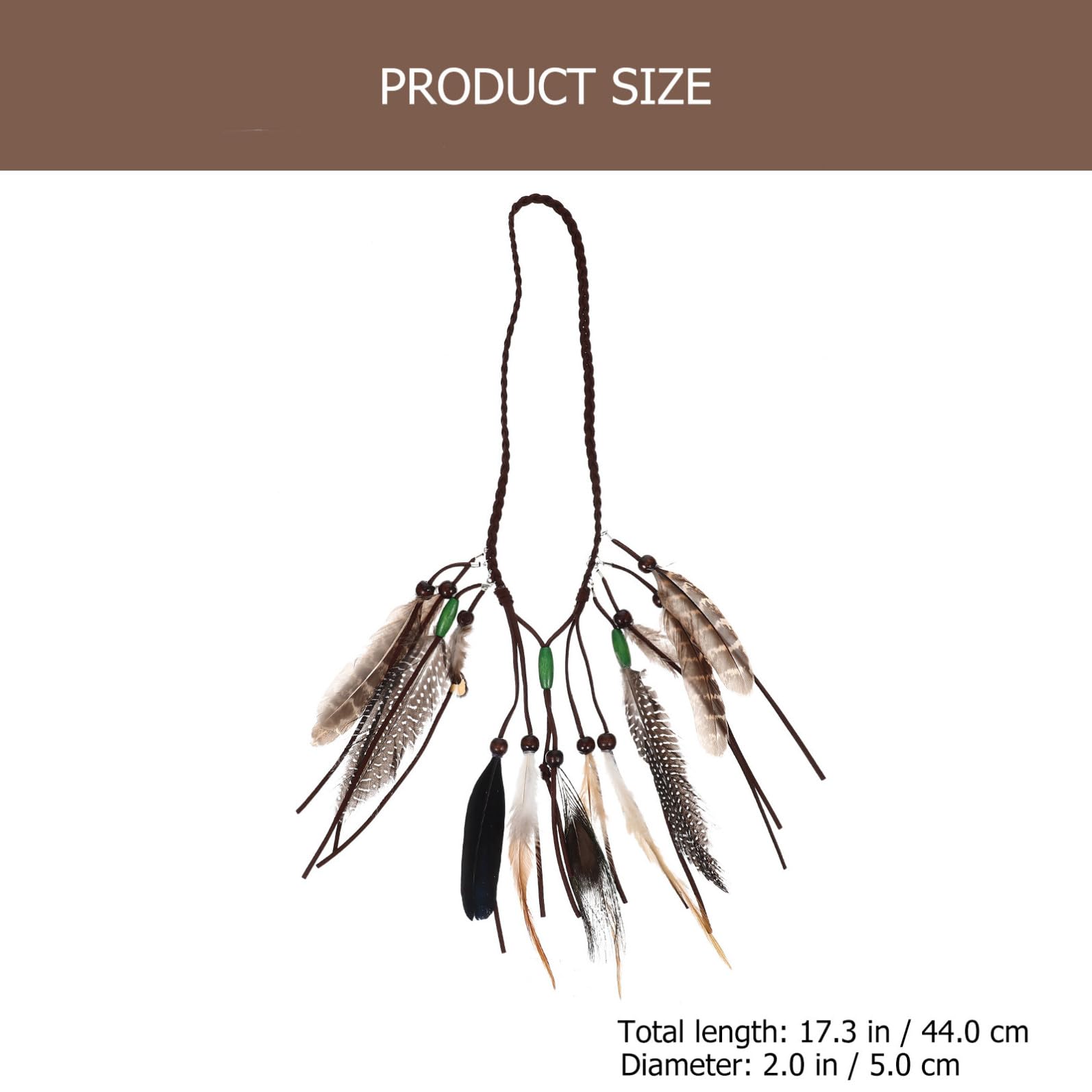 Healeved 5pezzi Cerchietto Per Accessorio Vintage Per Matrimonio Design Chic e Riutilizzabile Hippie