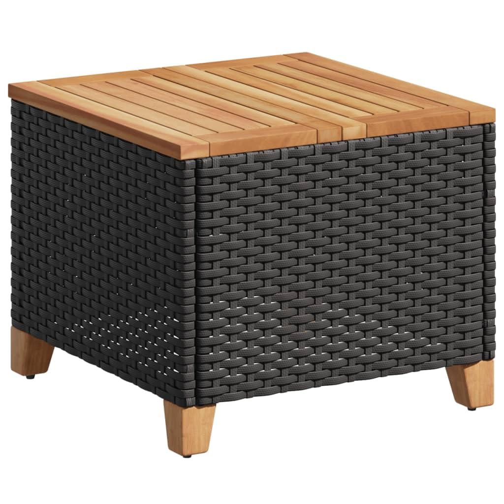 Table de terrasse en bois acacia contre le vieillissement extérieur