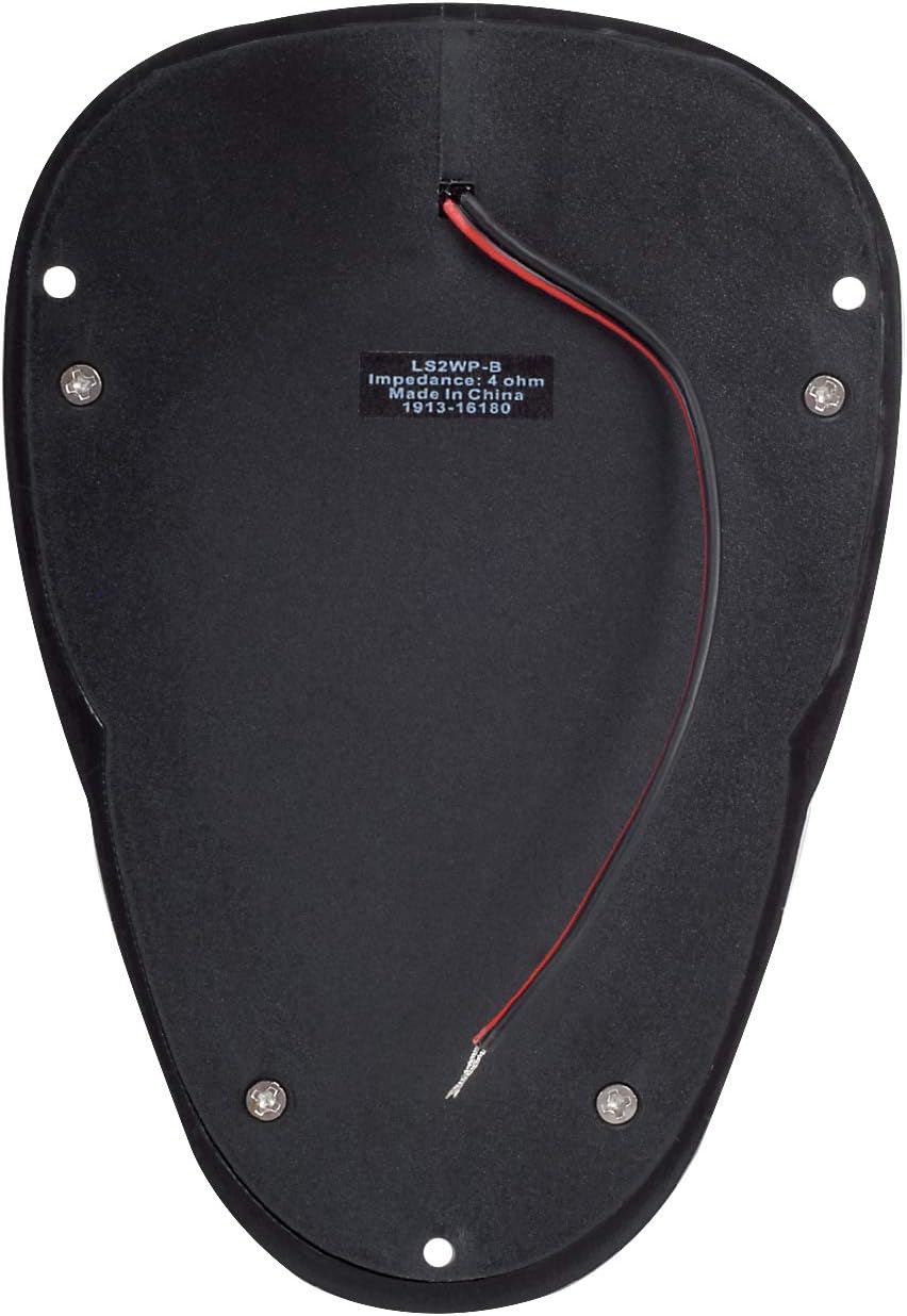 Water Resistant 3" Surface Mount Satellite Speakers for Marine RV and Hot Tub - Pair