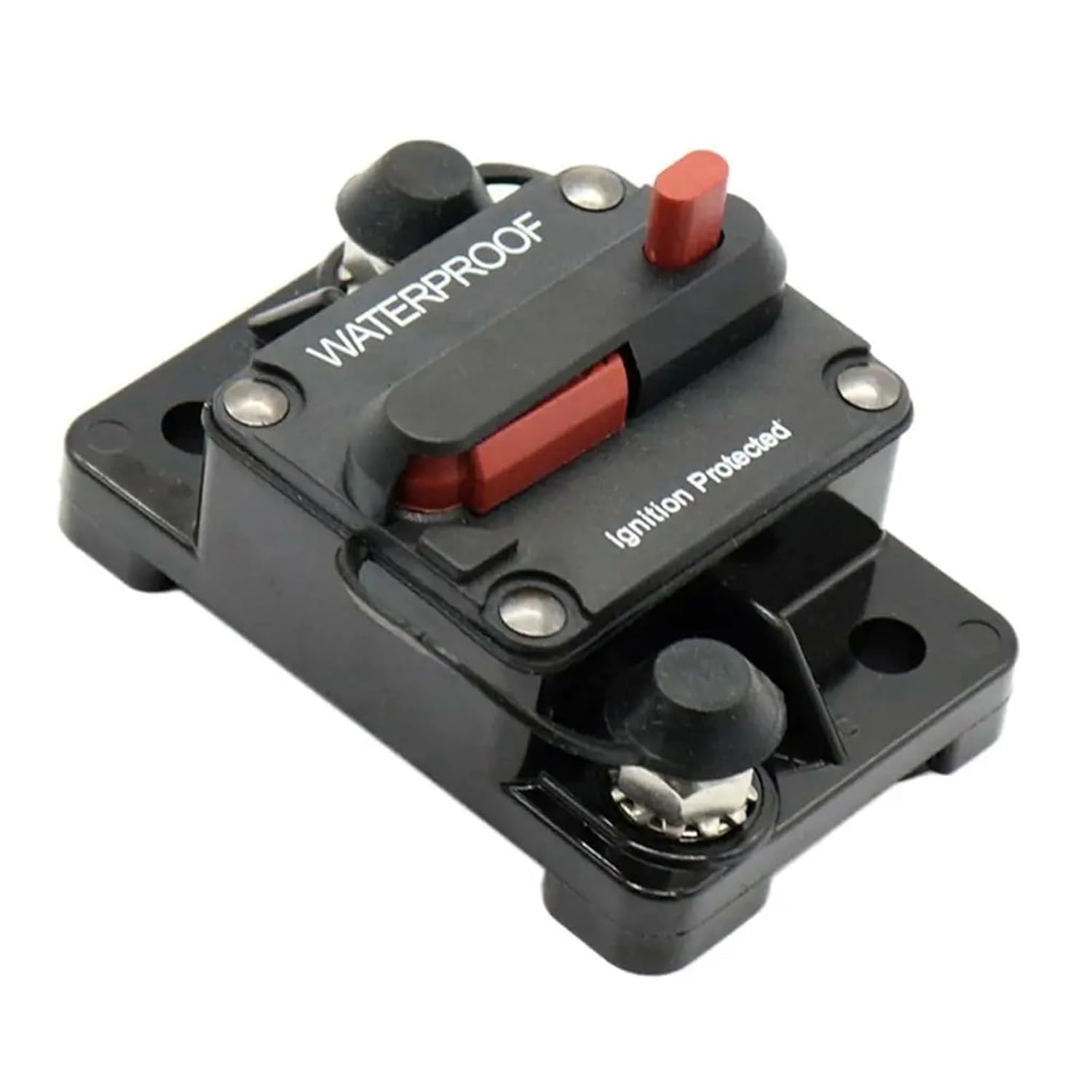 12V/32V in-Line RV Car Circuit Breaker Manual Reset Fuse Holder 250A