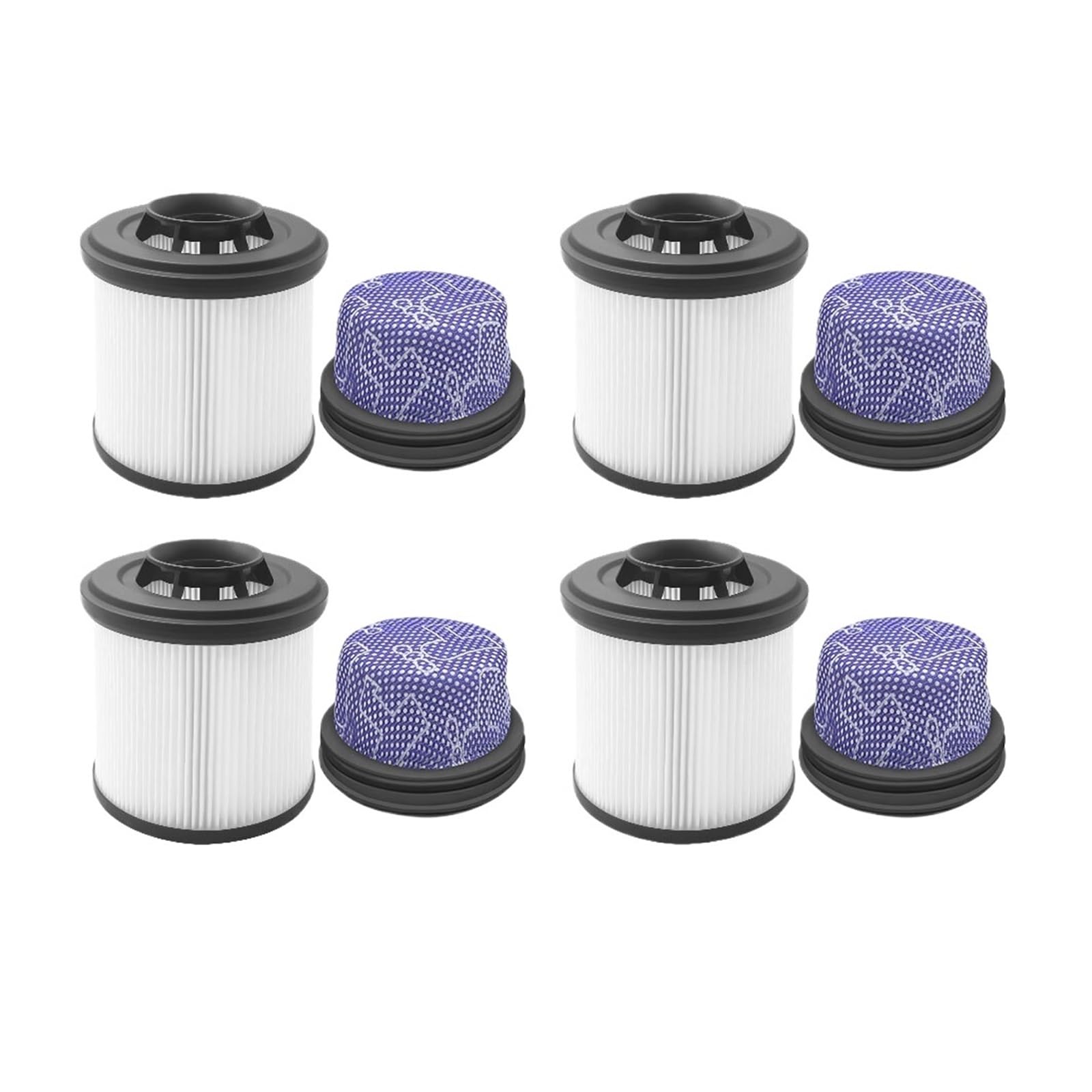 EEZII Fit,compatible ForDREAME， Z20 AquaCycle Station, Z30 AquaCycle Ultra, Z40 Station Filter Vacuum Cleaner Parts Accessories(8pcs)