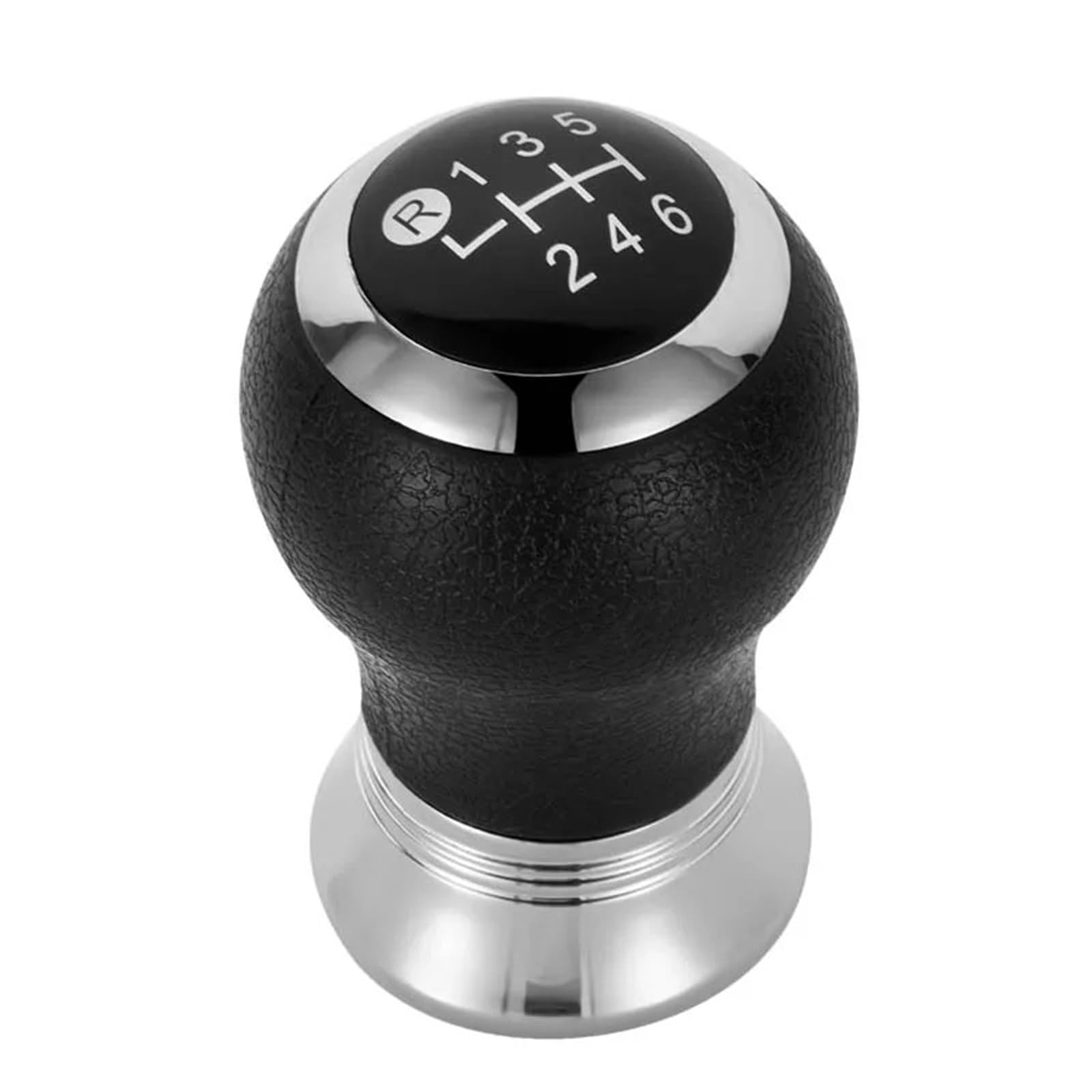 tusgt Gear Shifter Knob Head for Toyota for Corolla 2008 Car Gear Shift Knob Stick Head Lever Handle Accessories(Black-6 Speed)