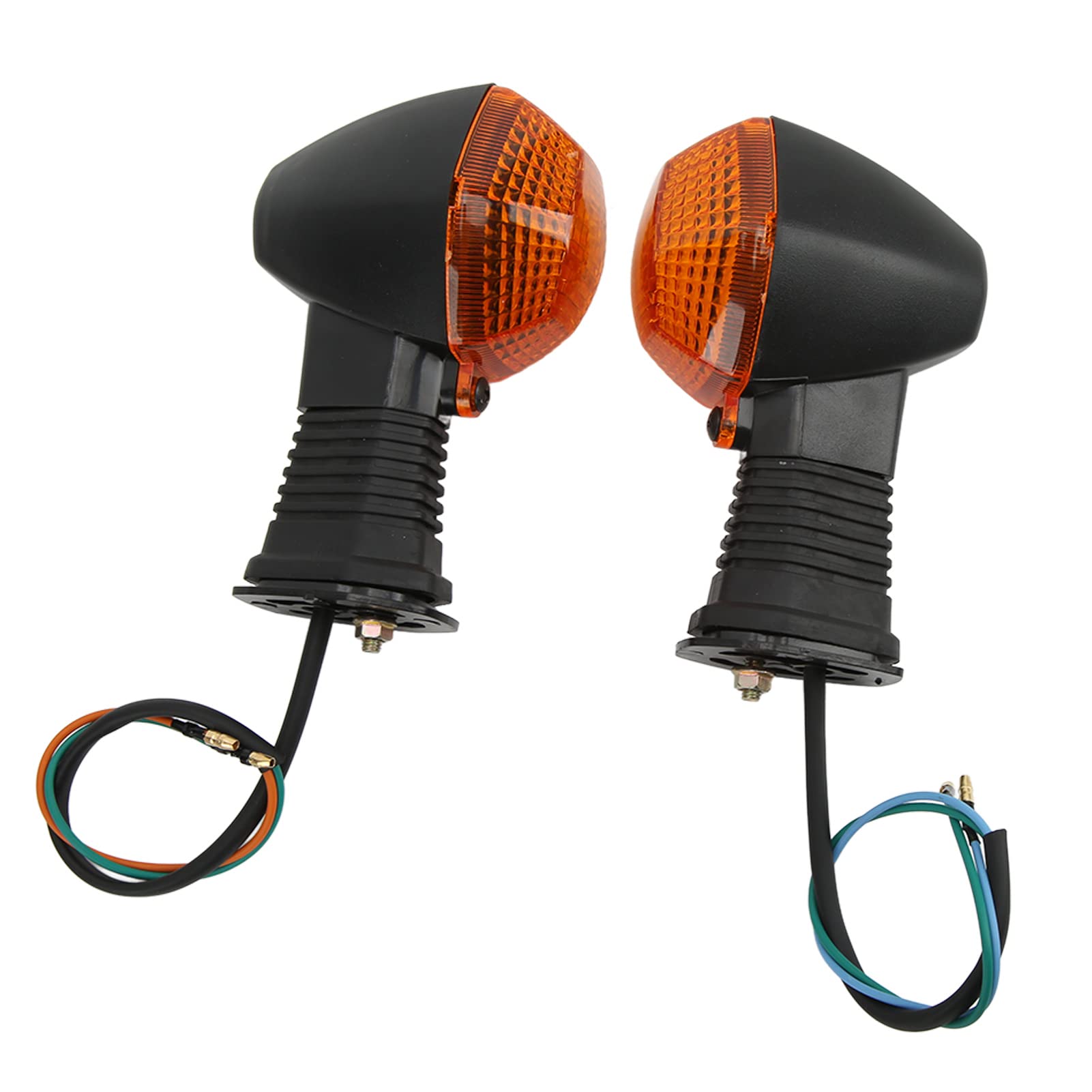 OUKENS Luz de señal de giro, lámpara indicadora delantera de motocicleta, pieza de repuesto para SUZUKI DL 1000 V ‑ Strom 2006‑2012(marrón)