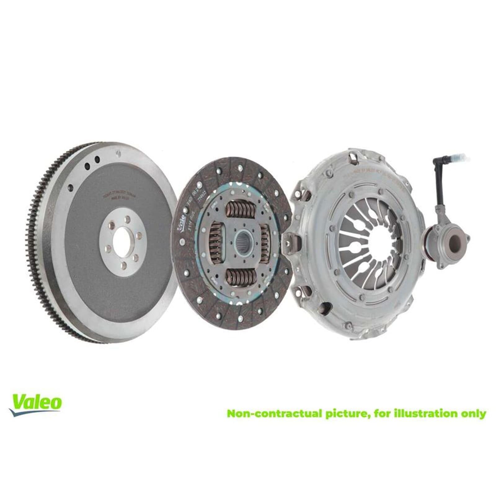 VALEO-845163-Kit de embrague-Cover Diámetro Externo: 240, Con tapa: YES, Con disco: YES, Presencia Del Volante: RIGID FLYWHEEL