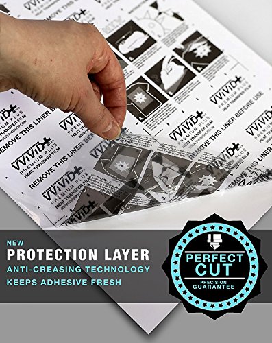 Vvivid+ Orange Premium Line Heat Transfer Vinyl Film For Cricut, Silhouette & Cameo (12" X 72" (6Ft)) #TOP1