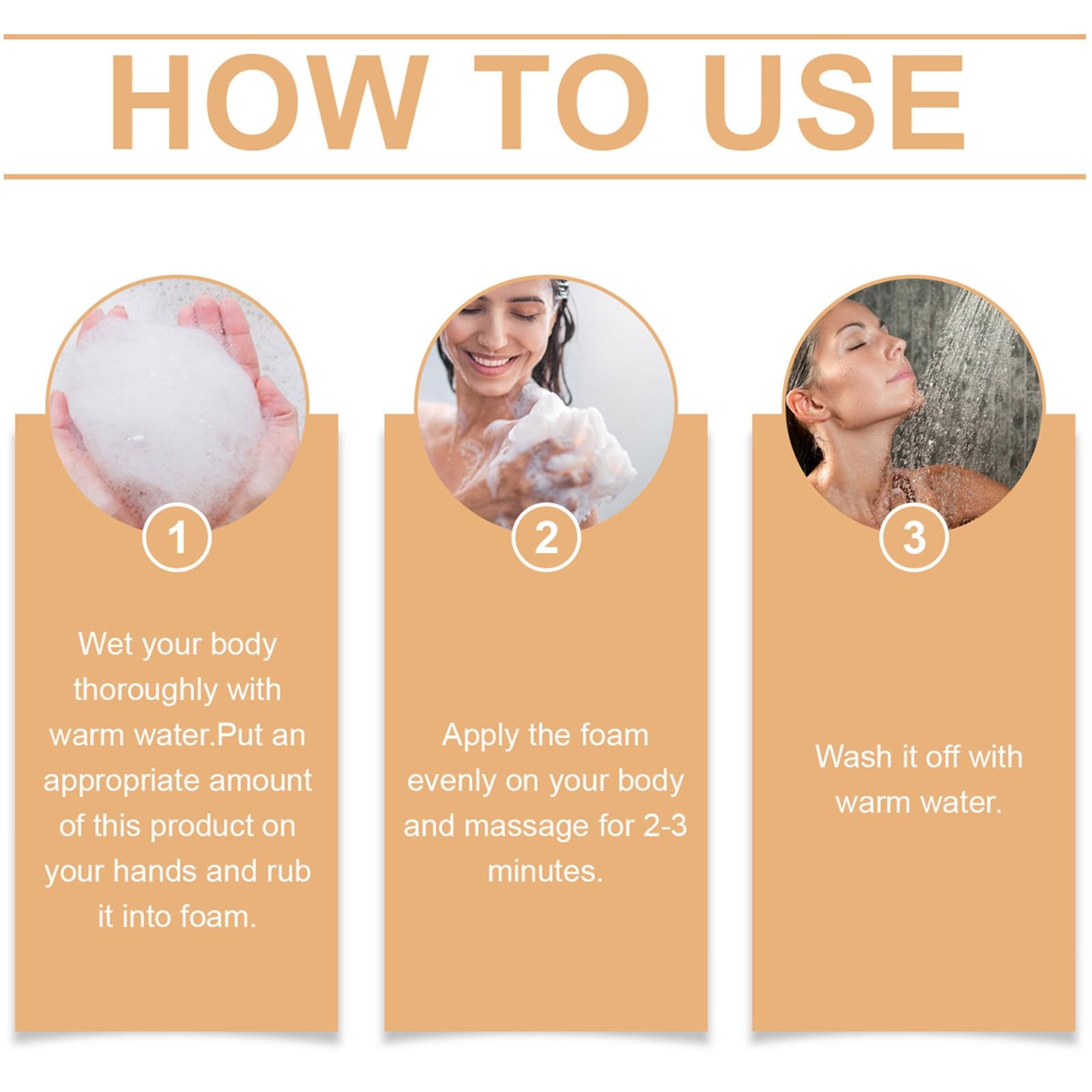 2 szt. Persimmon Żel pod prysznic, Persimmon Body Wash do kontroli zapachu ciała, do głębokiego oczyszczania i nawilżającego prysznica, odświeżający i dezodoryzujący