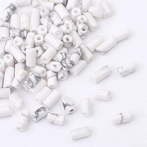 Miniatura 9 de Perlas de tubo natural de lapislázuli cilíndrico 0.079x0.157 in 15.0 inStrand cuentas de piedra para la fabricación de joyas