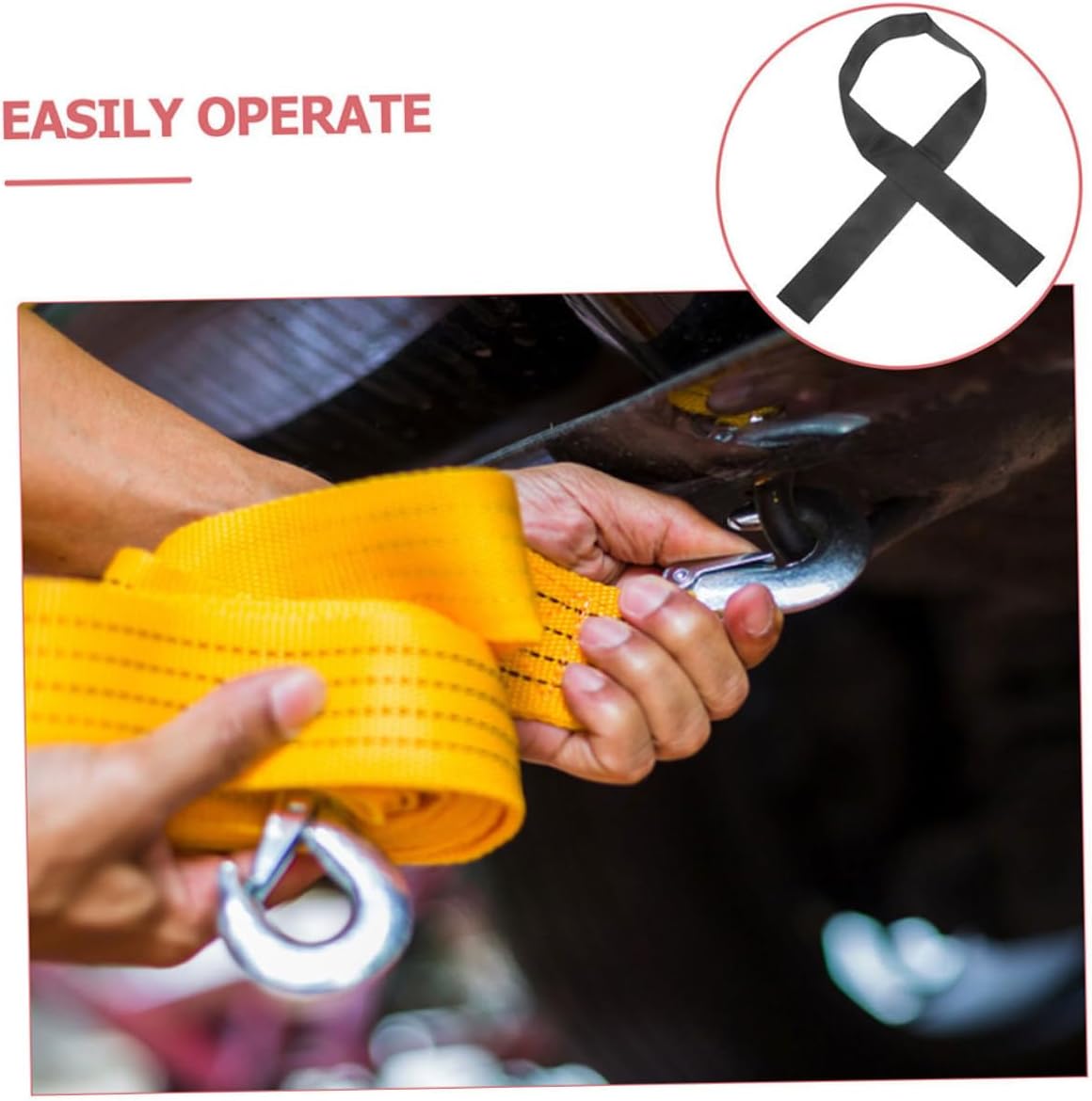 Alipis 2pcs Winch Rope Set Grips Small Cable Wrapping Key Protectors Sleeves Tow Heavy Steel Rope Protective Sleeve Winch Rope Line Sleeve Winch Rope Protection Winch Rope Cover Polyester