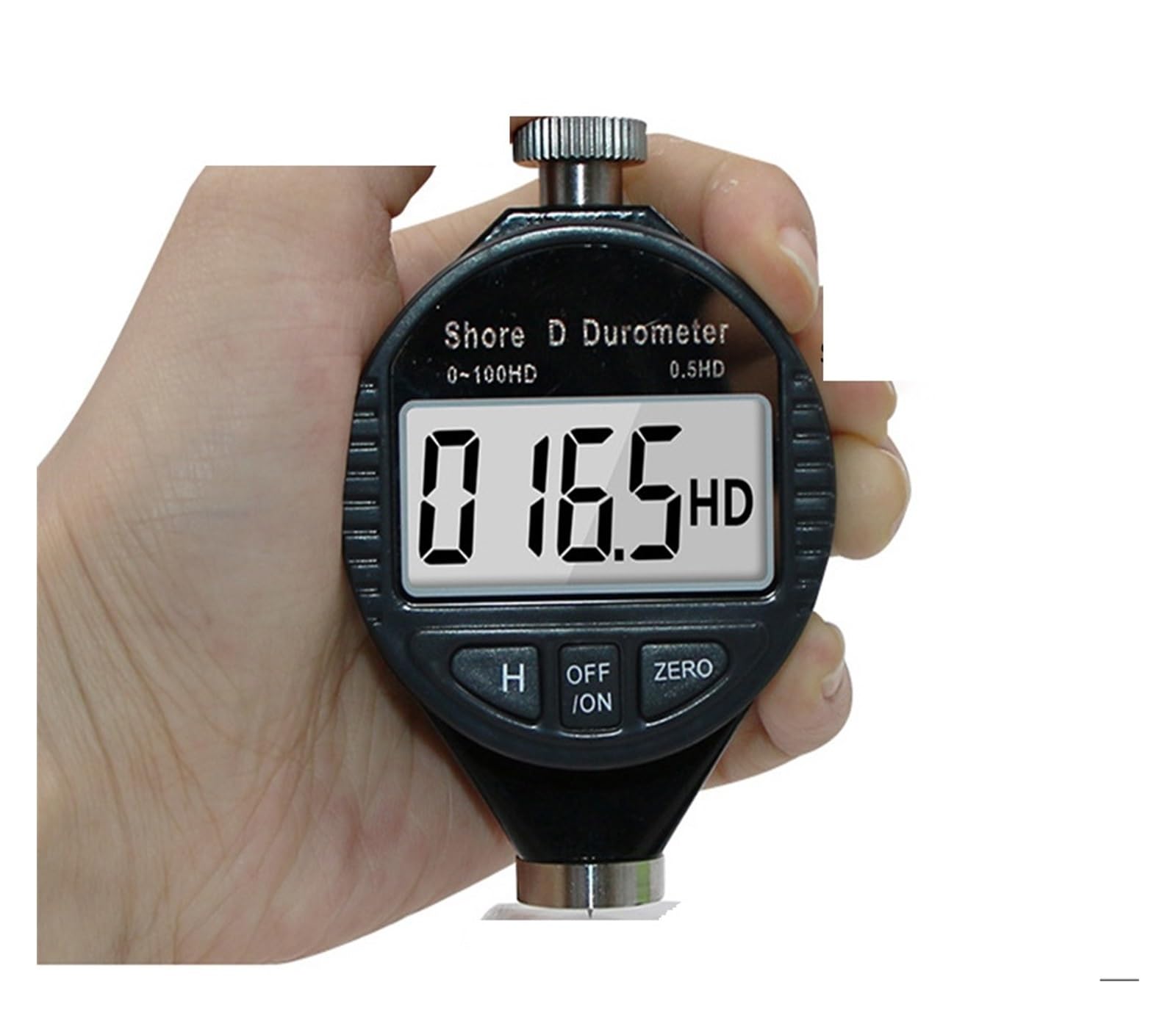 Hardness Tester, HA HD HC Digital Shore Durometer LCD Display Sclerometer Rubber Hardness Tester Meter Paragraph