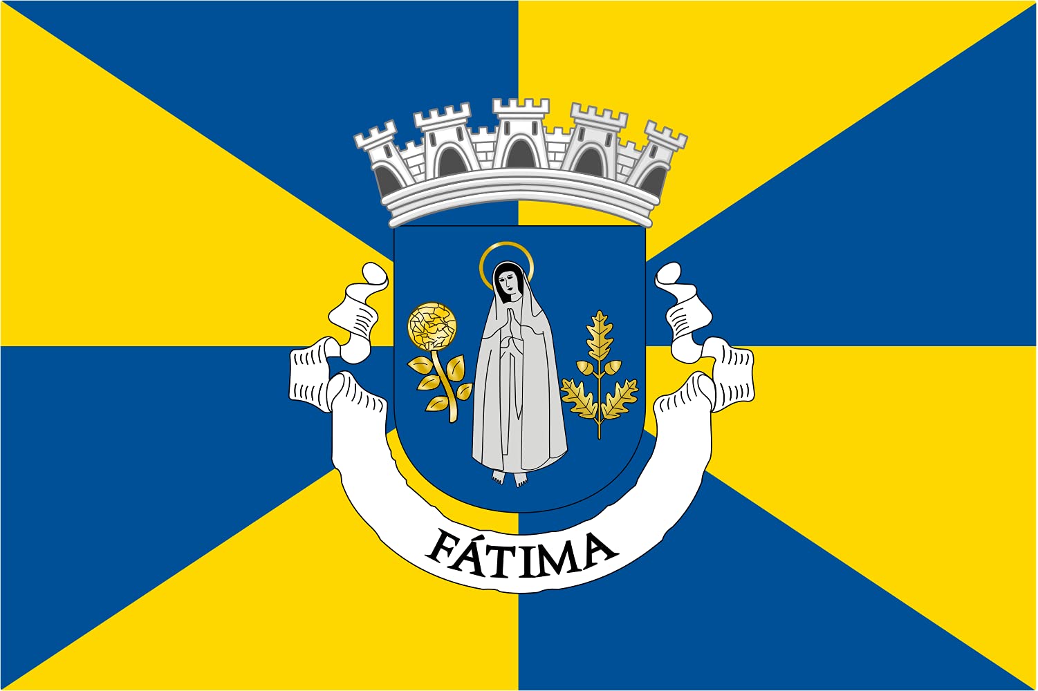 Drapeau Large Fatima pavillon Portugal grand format extérieur emblème culturel