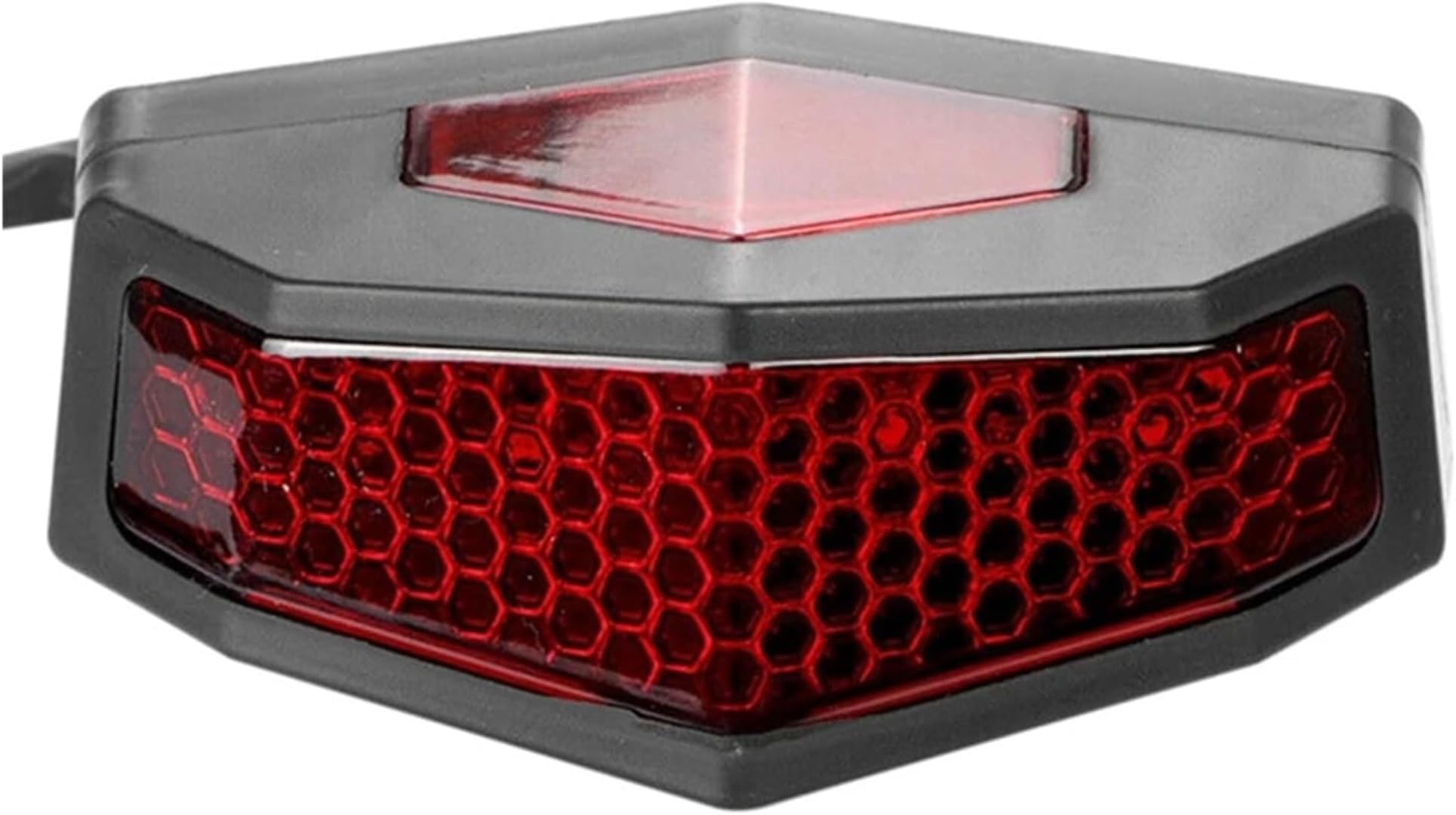 Fanale posteriore per moto Indicatori di direzione a LED 5 in 1 per moto, luci posteriori, luci di stop, luci targa, luci posteriori universali rosse