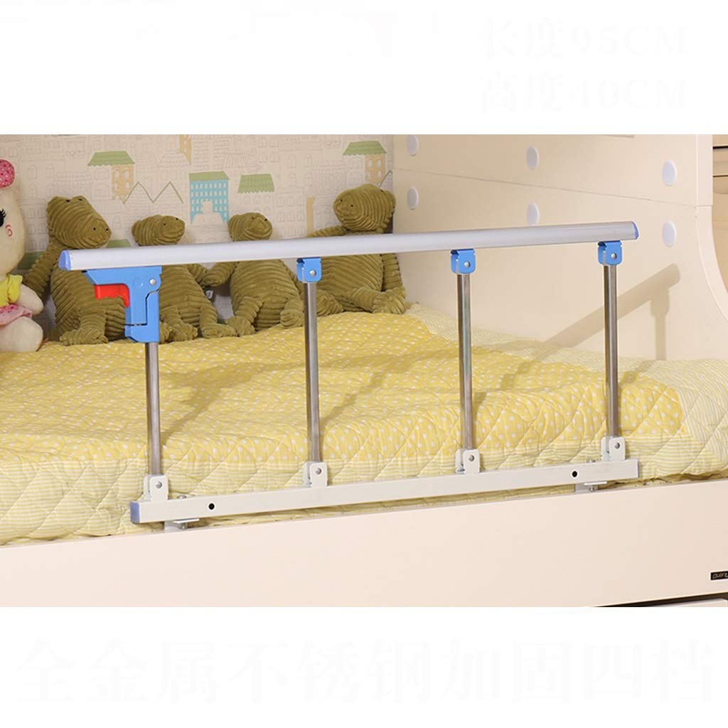 Barrière de lit pour handicapés pliante avec poignée adulte