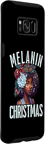 Miniatura 3 de Galaxy S8 Melanin Christmas Black Girl Magic Women Mrs Claus Afro Love Case
