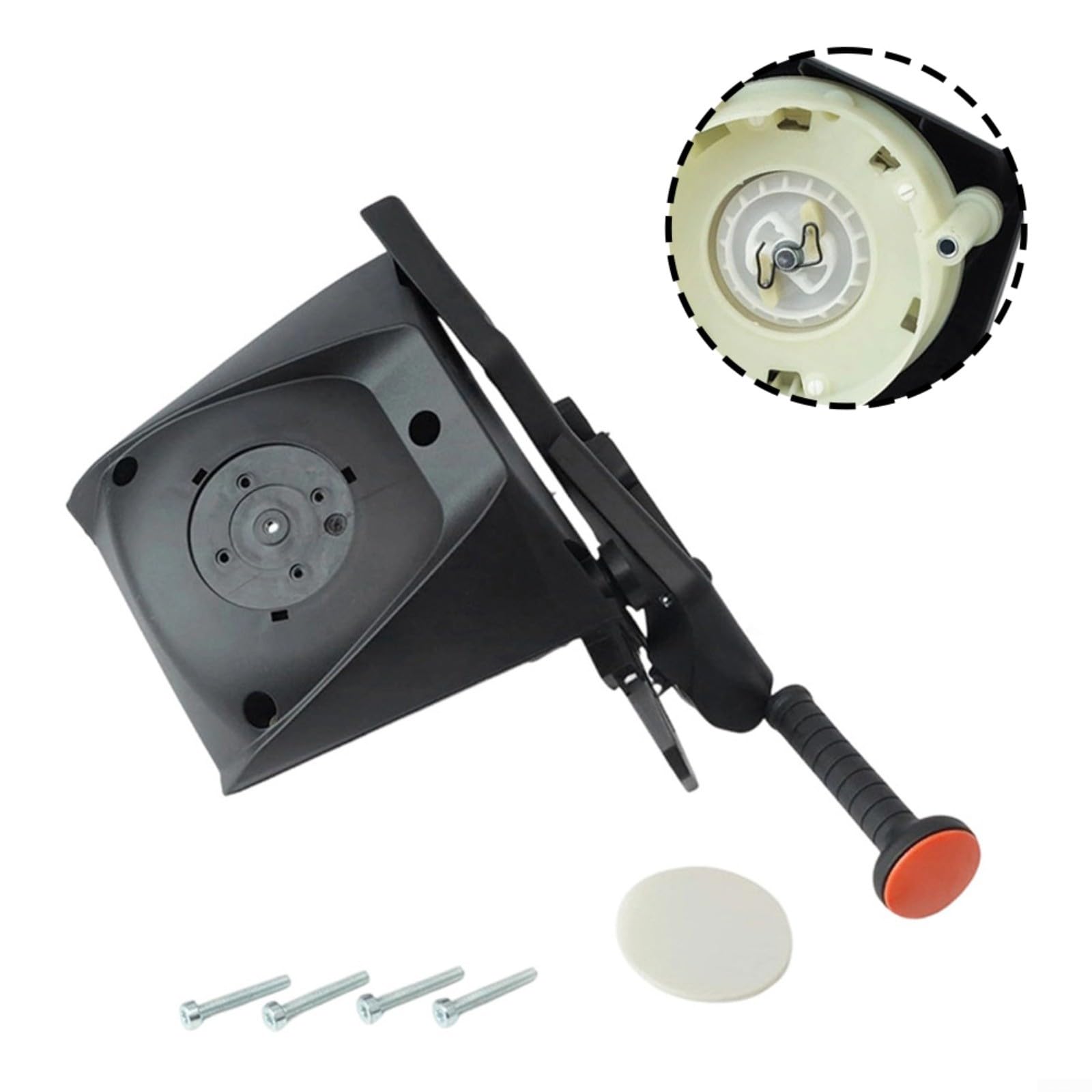 Easy Start Rewind Starter Pieza de repuesto 4283 190 4023 para BR800C y BR800 C-E para sopladores de hojas MAGNUM, accesorio de mantenimiento de jardín al aire libre con tornillos cortos