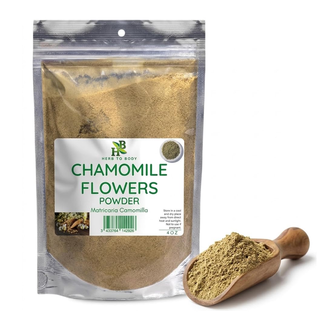 Herb To Body Camomila em Pó Matricaria Camomilla 113 g