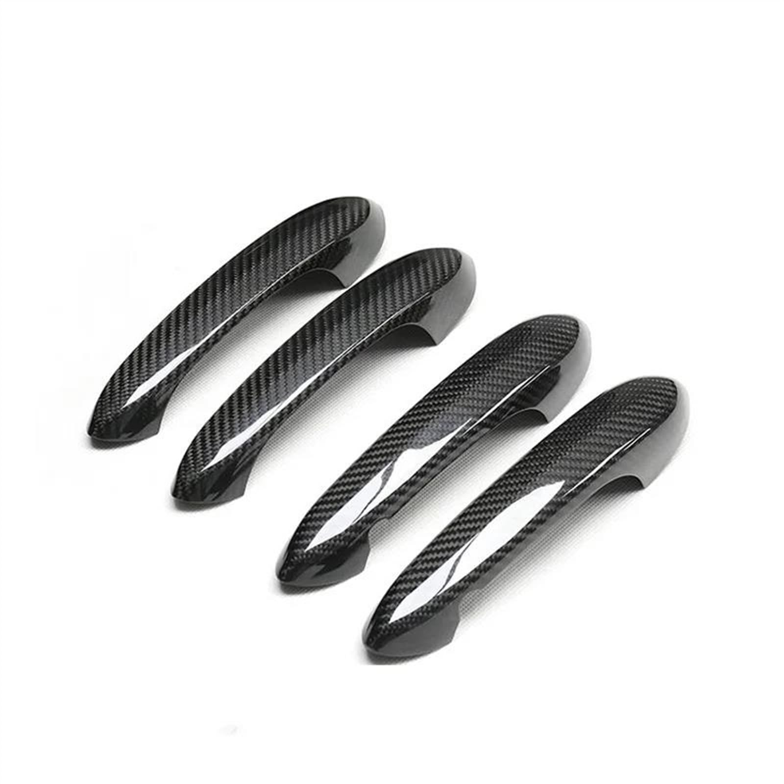 Csspdm B Carbon Fiber Car Door Handle Exterior Trim Cover For G20 G30 G31 G38 G32 G01 G02 G05 G06 X3 X4 X5 X6 X7(B)