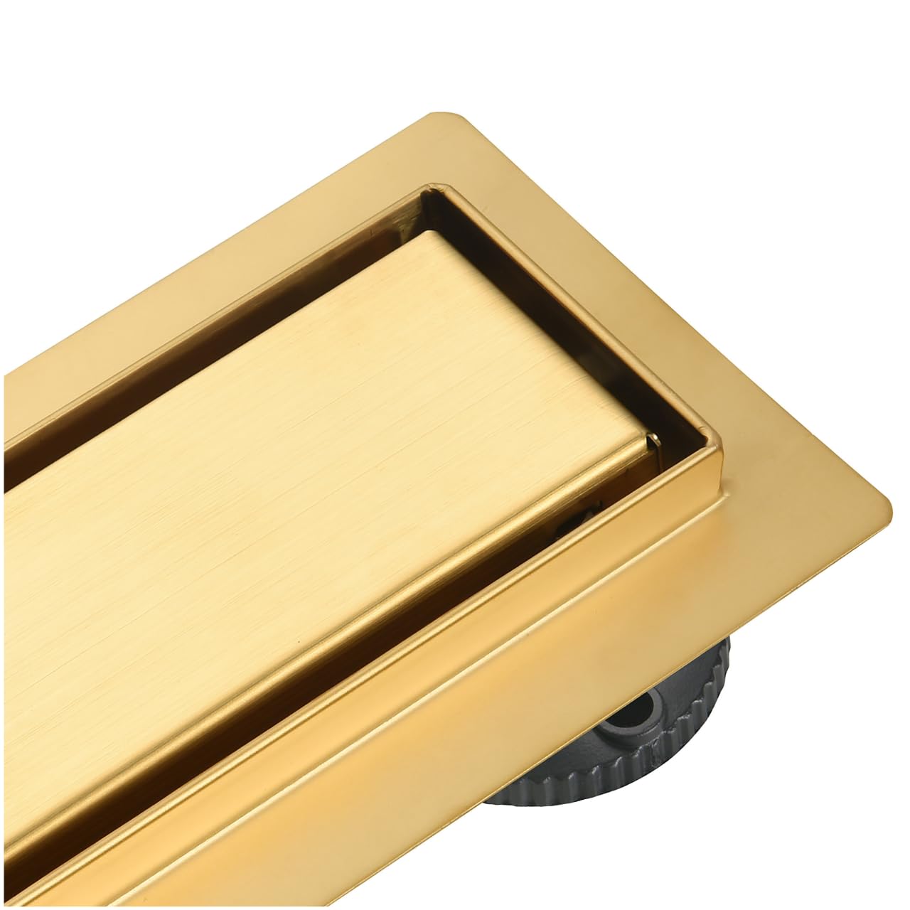 AQUAUNO Duschrinne 80 cm Gold