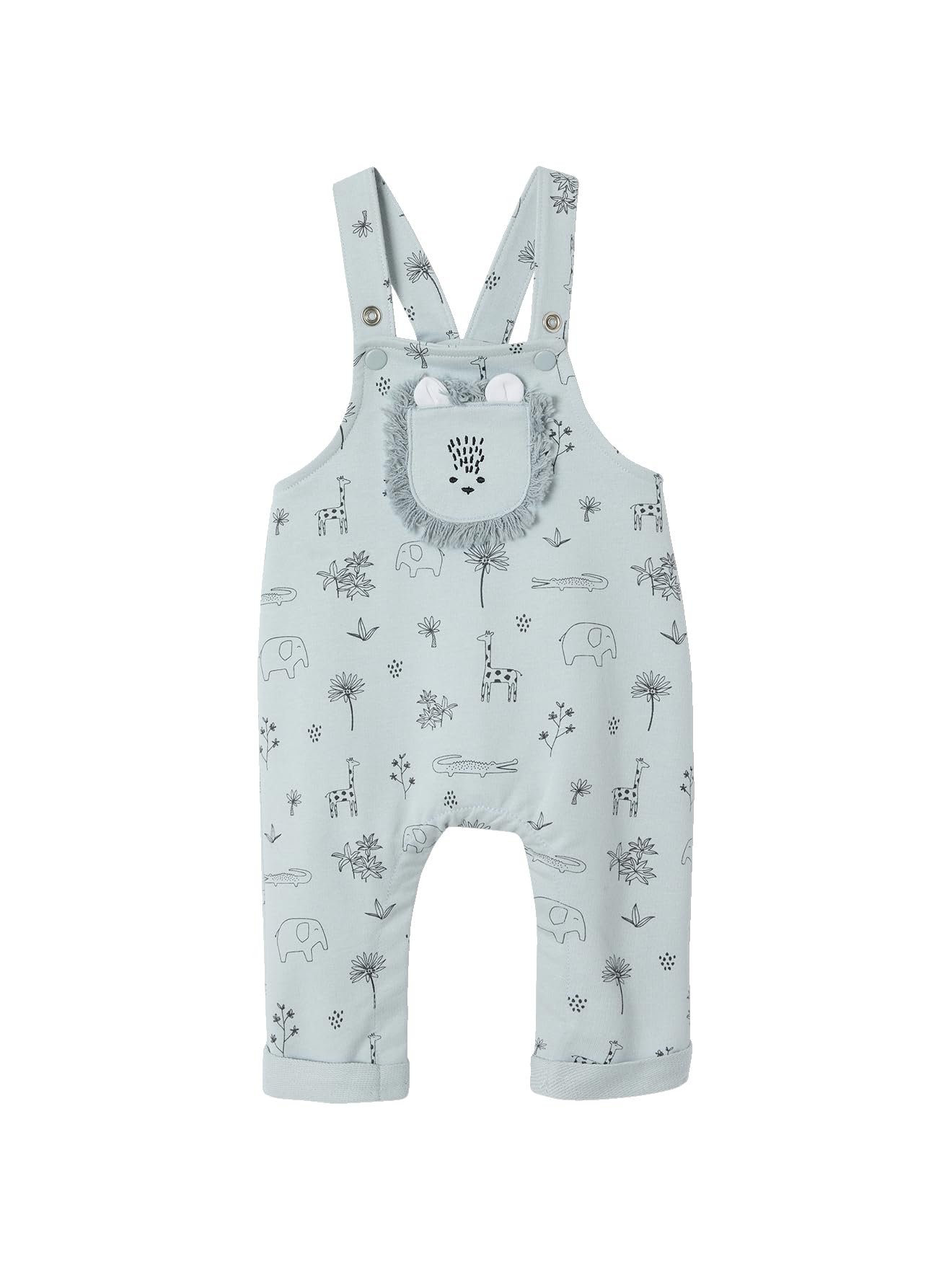 VERTBAUDET Ensemble 3 pièces naissance salopette + body + foulard