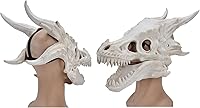 Vista 2 de Máscara de Halloween, accesorios de cosplay de dinosaurio de látex, ecológica, cómoda de llevar, muy adecuada para fiestas de Halloween, regalos